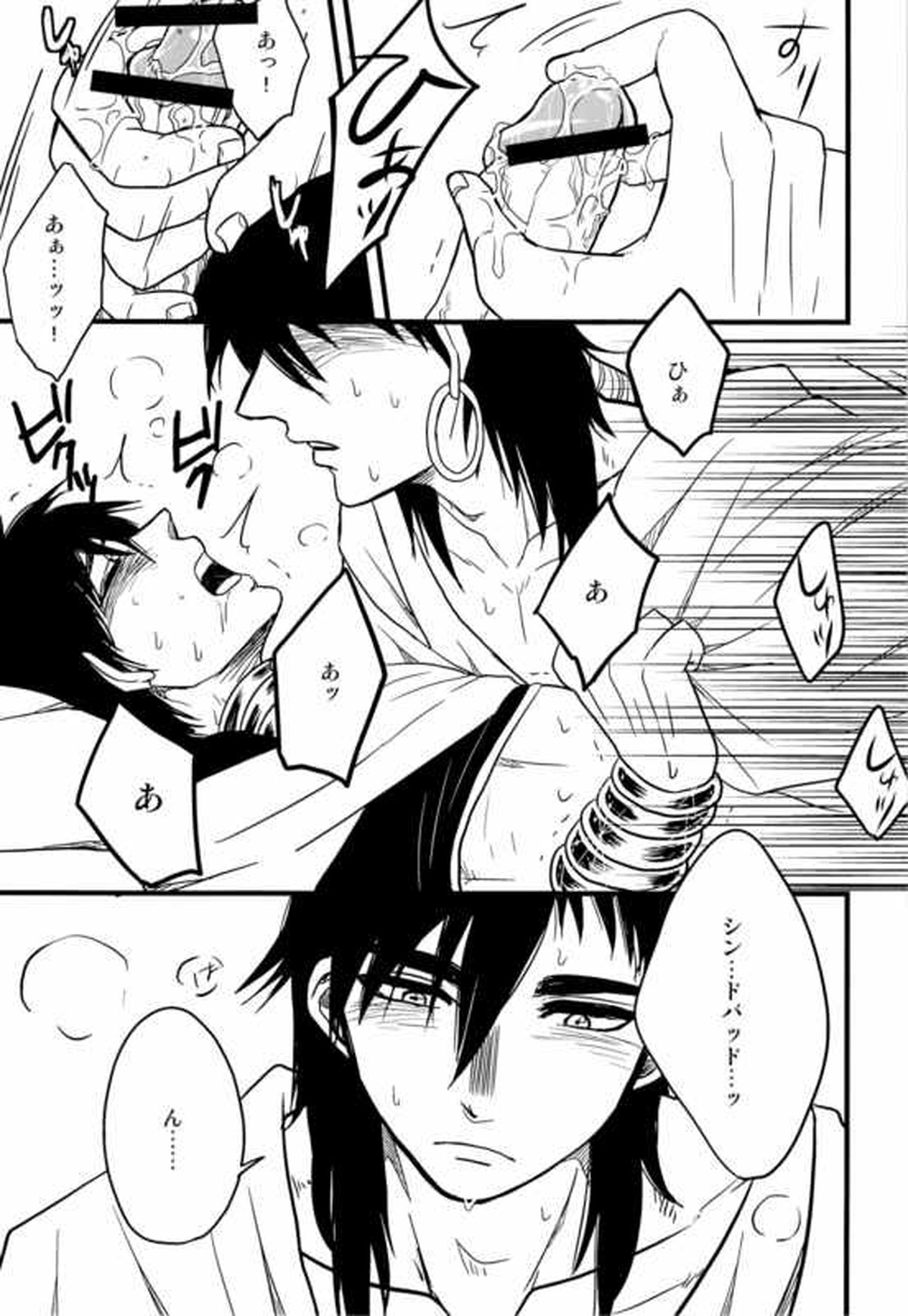 Don't reveal my true intentions!【マギ/シンジュ】 page 25