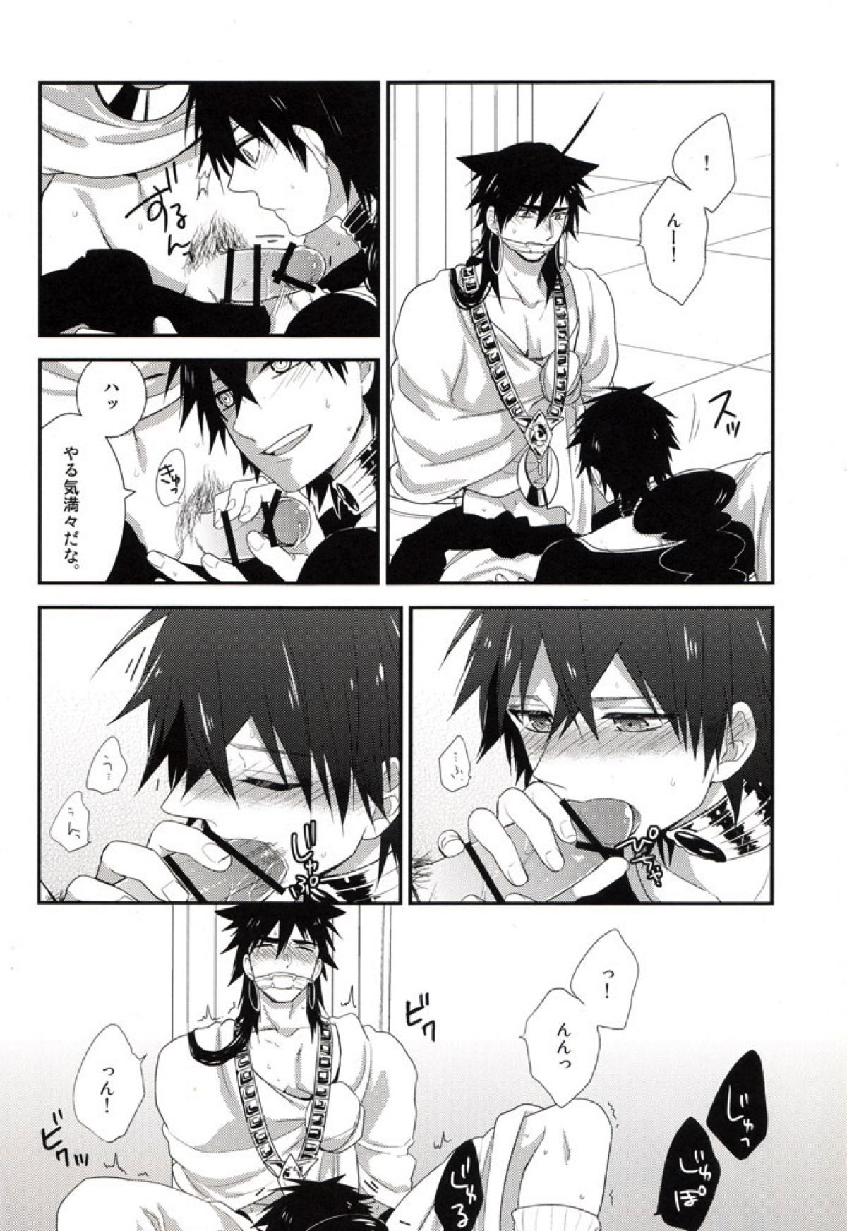 「待て」はできない【マギ/シンジュ】 page 13