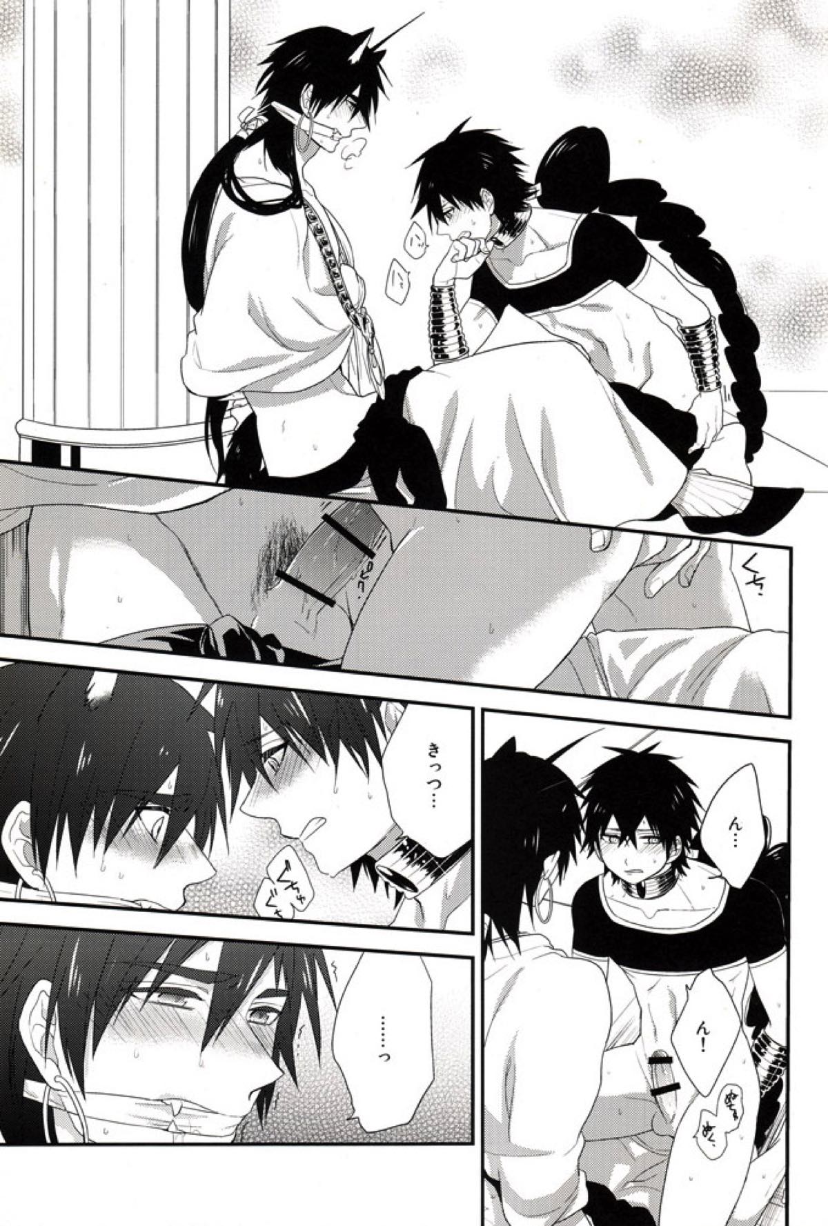 「待て」はできない【マギ/シンジュ】 page 14