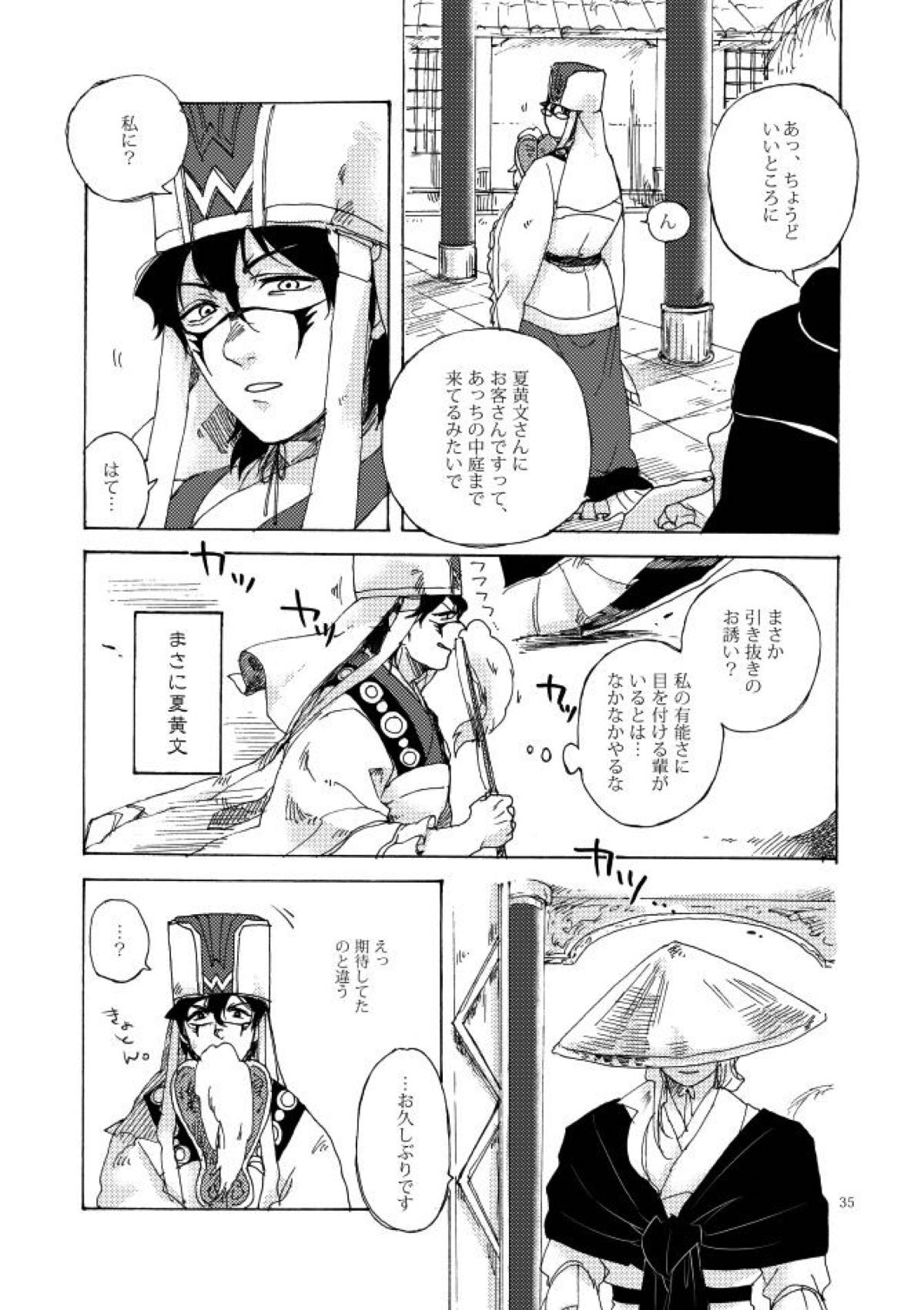 如何物食い【マギ/モブ×夏黄文】 page 31