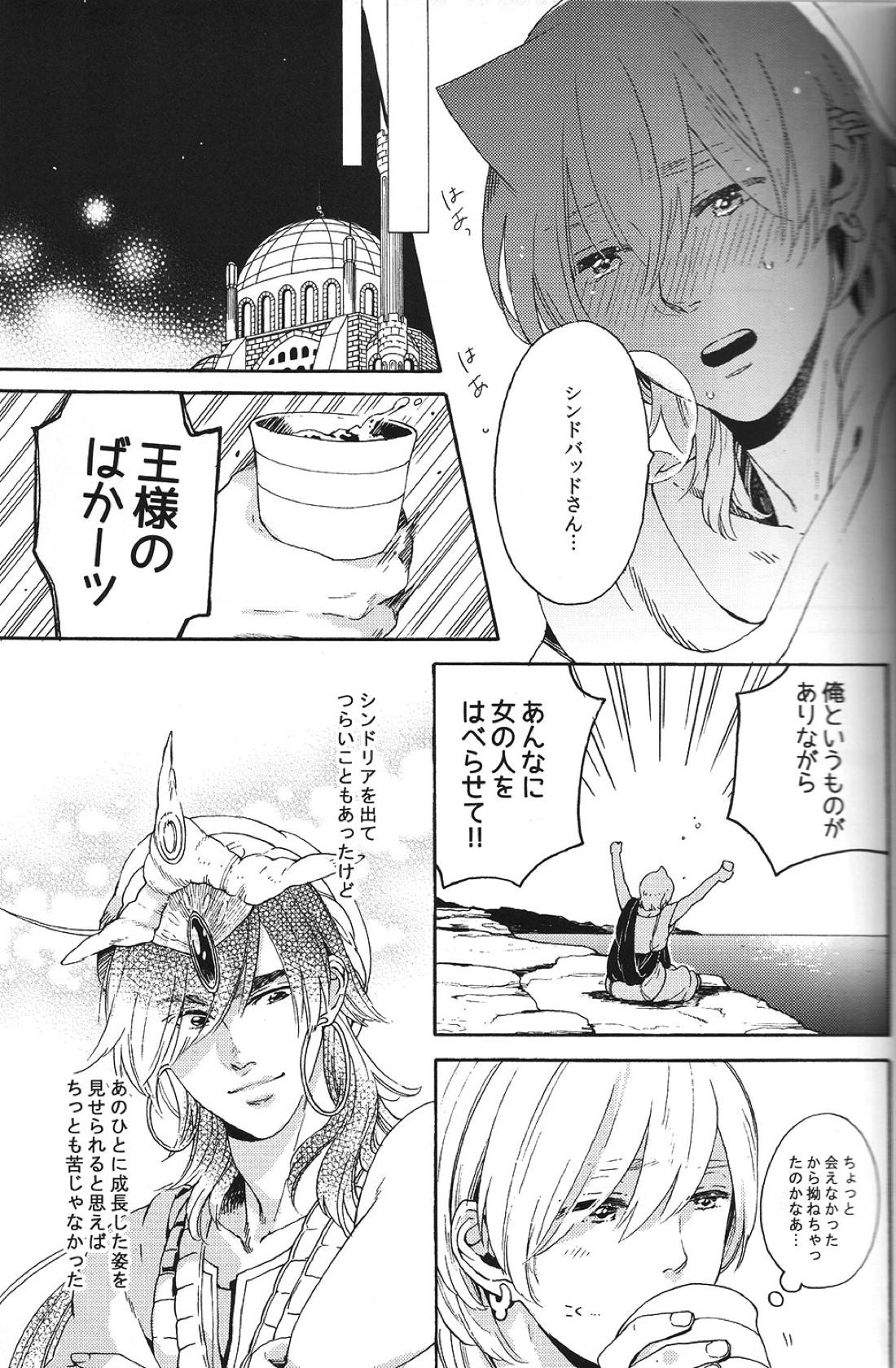 俺のシンドバッドさんがこんなにかわいいわけがない【マギ/シンアリ】 page 12