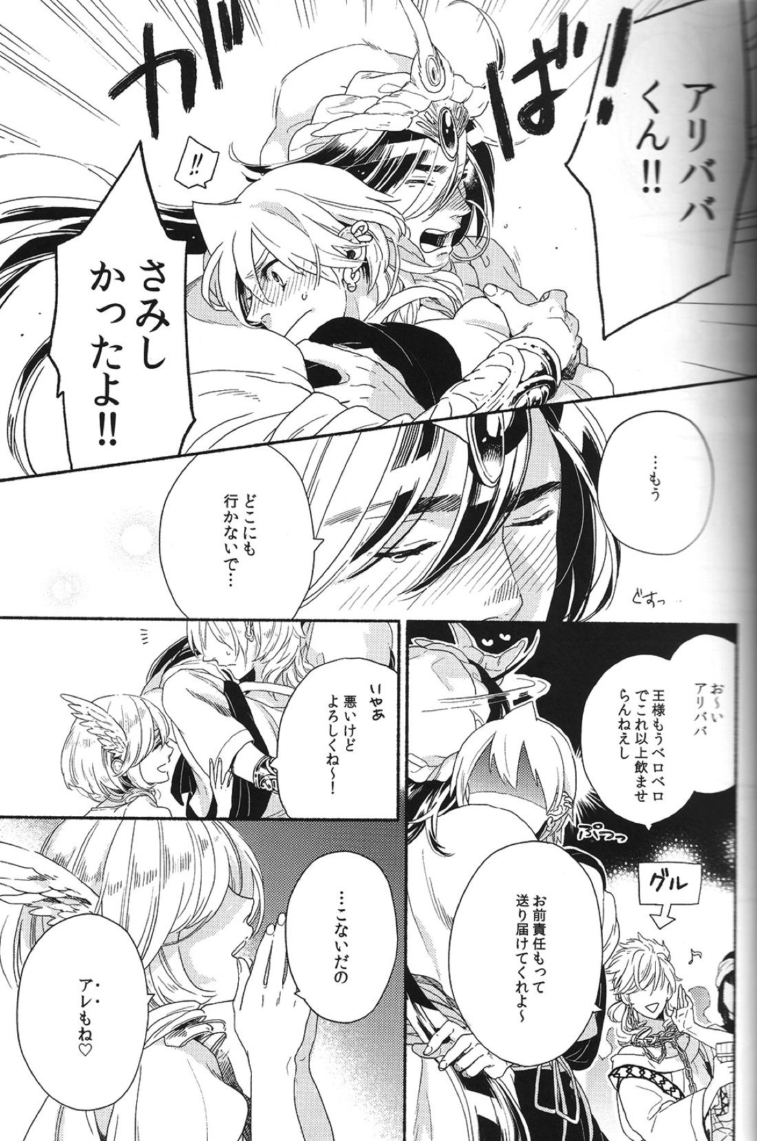 俺のシンドバッドさんがこんなにかわいいわけがない【マギ/シンアリ】 page 14