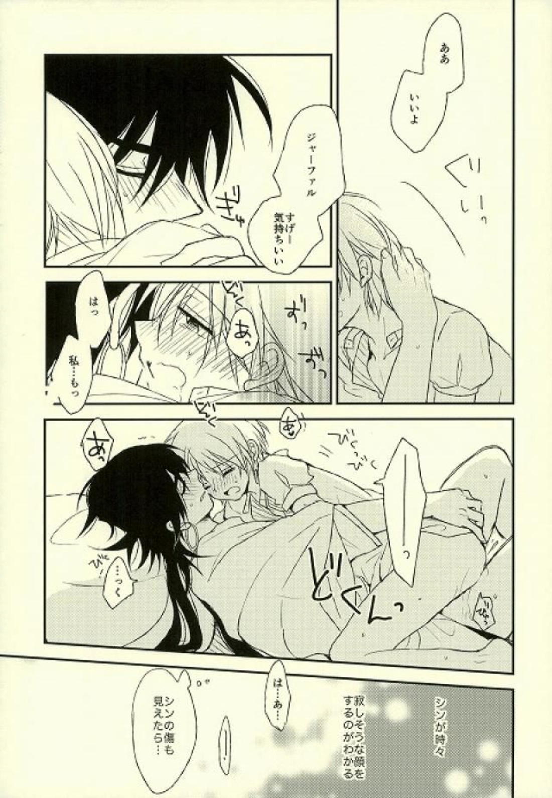 傷痕のなぞり方【マギ/シンジャ】 page 14