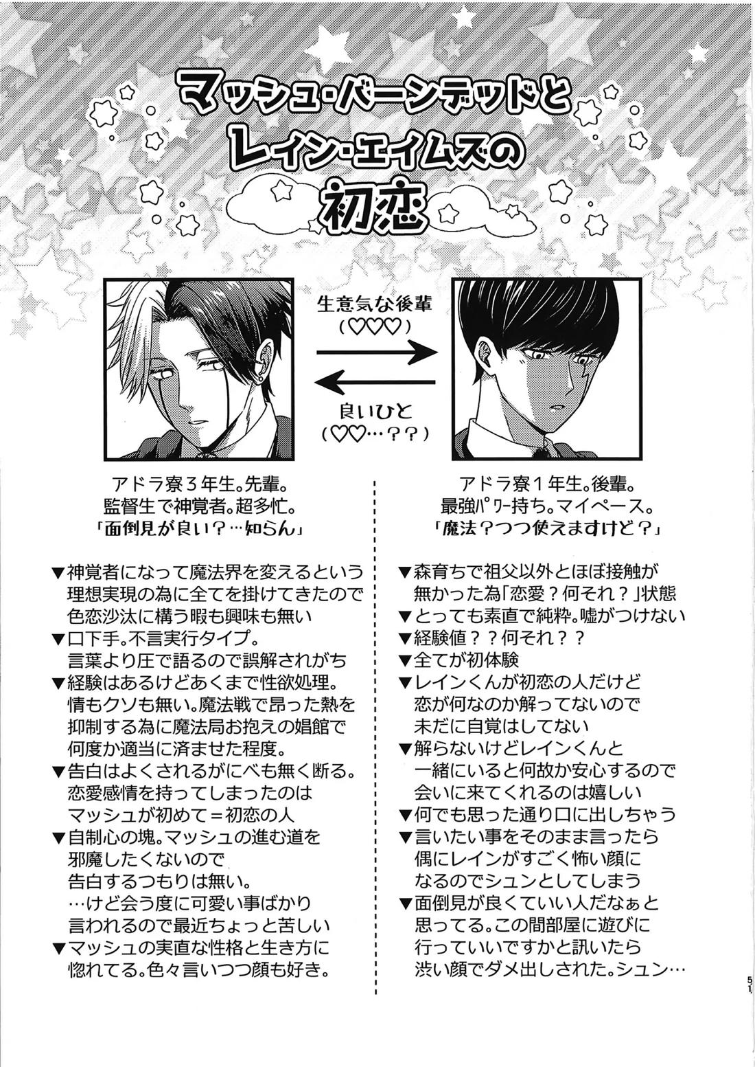 レインくんの魔力が欲しいです【マッシュル】 page 50
