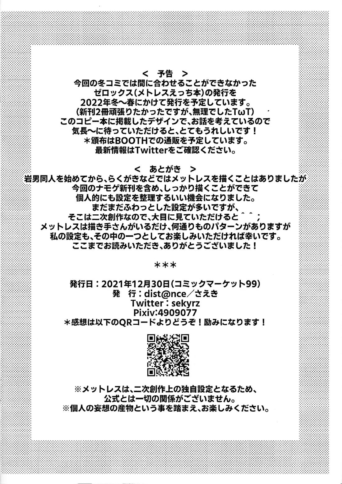 イケナイカンケイ【ロックマンX/ナモゲ】 page 28