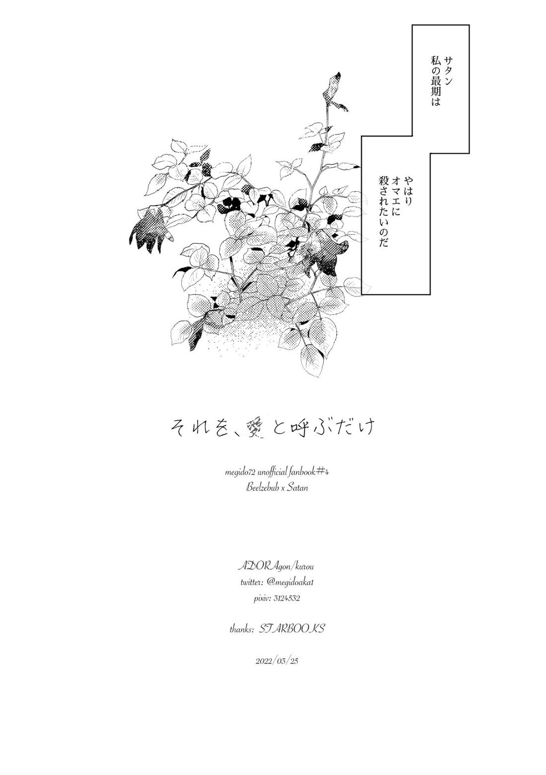 それを、愛と呼ぶだけ【メギド72/ベルゼブフ×サタン】 page 33