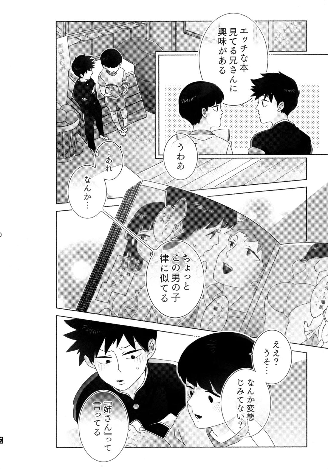 Journey！エクストラステージ！若気の至り【モブサイコ100/律モブ】 page 11