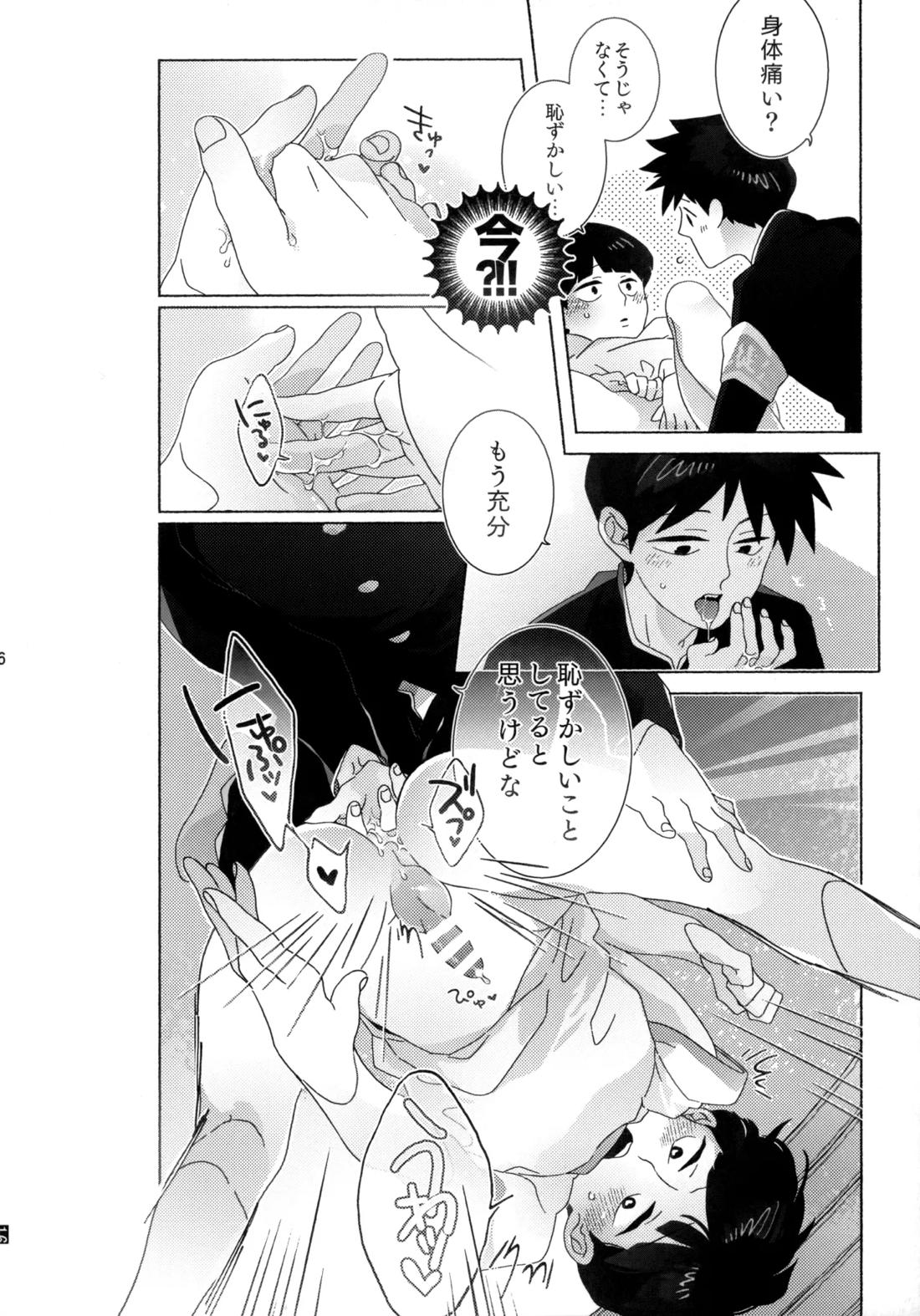 Journey！エクストラステージ！若気の至り【モブサイコ100/律モブ】 page 17