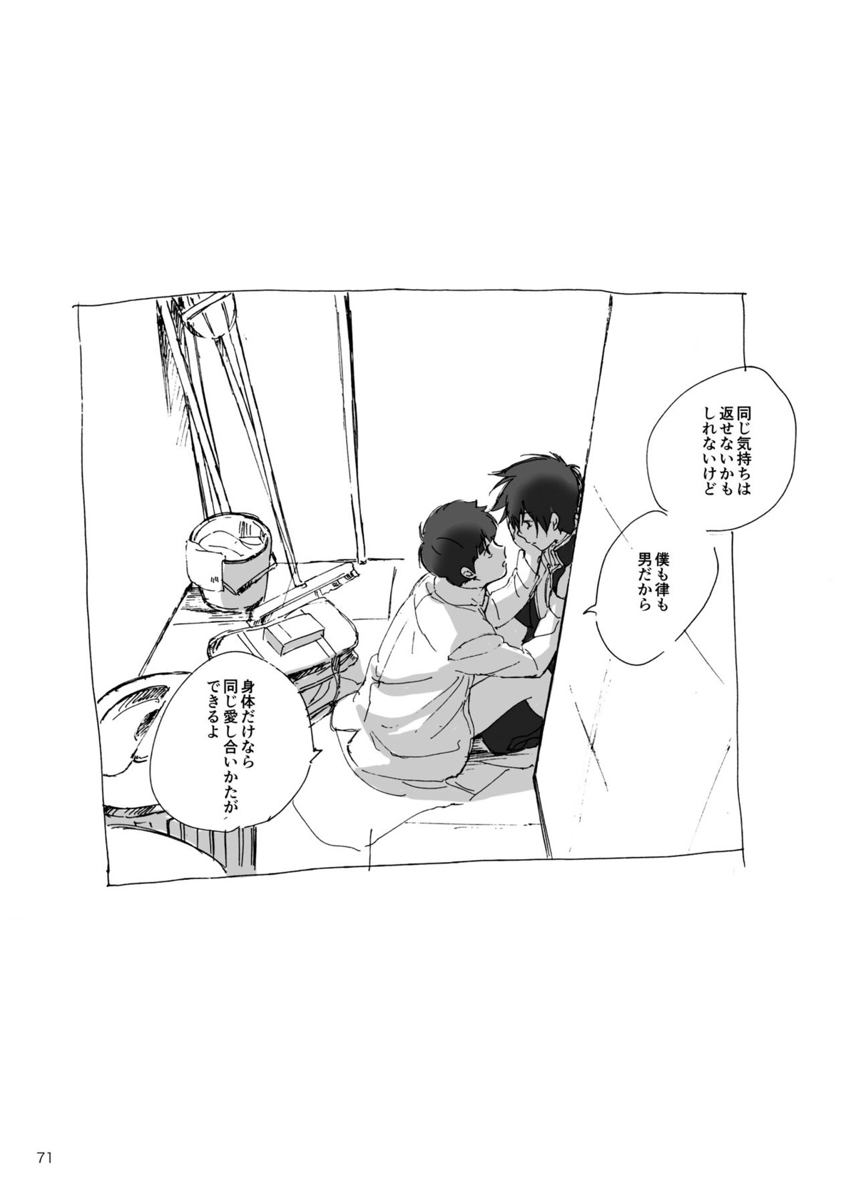 孤独について知っていることを話すなら【モブサイコ100/モブ律】 page 69