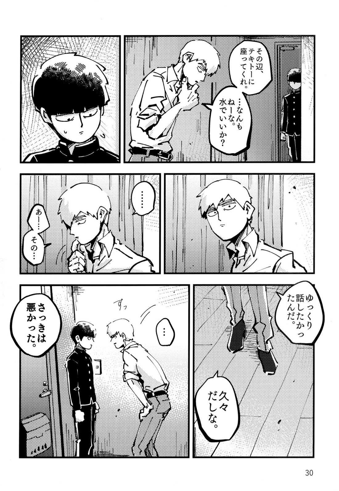 だって、師匠が呼ぶから。【モブサイコ100/モブ霊】 page 29