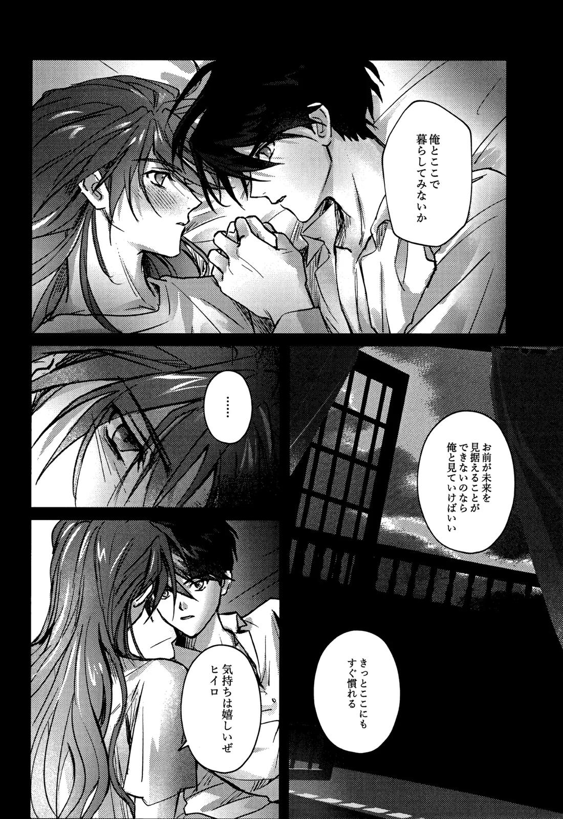 死神は月夜に現れる【新機動戦記ガンダムW/ヒイロ×デュオ】 page 13
