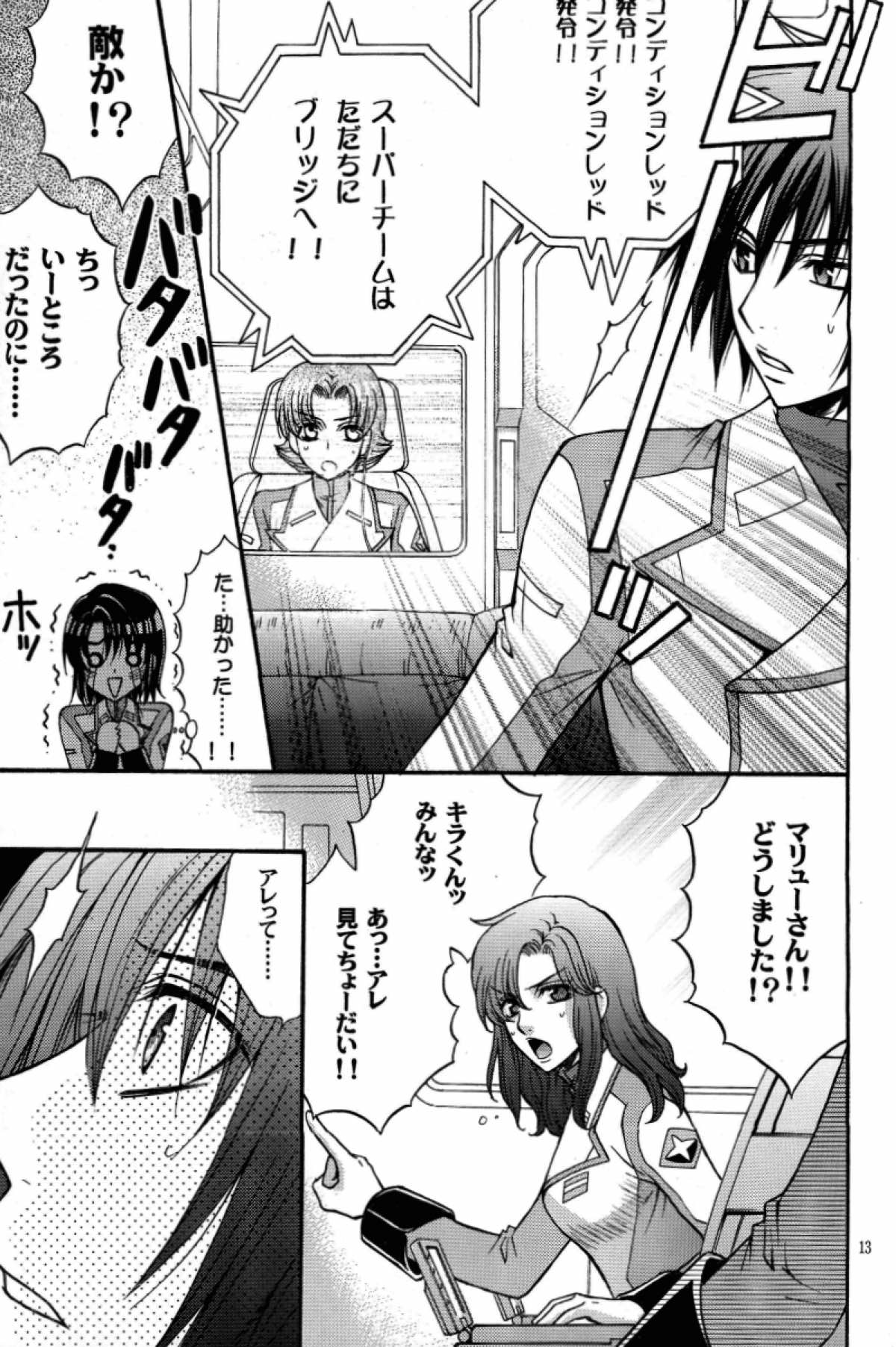 縛アスラン。〜宇宙からの侵略者！？ アスラン触手地獄！！〜【機動戦士ガンダムSEED DESTINY/触手×アスラン】 page 12