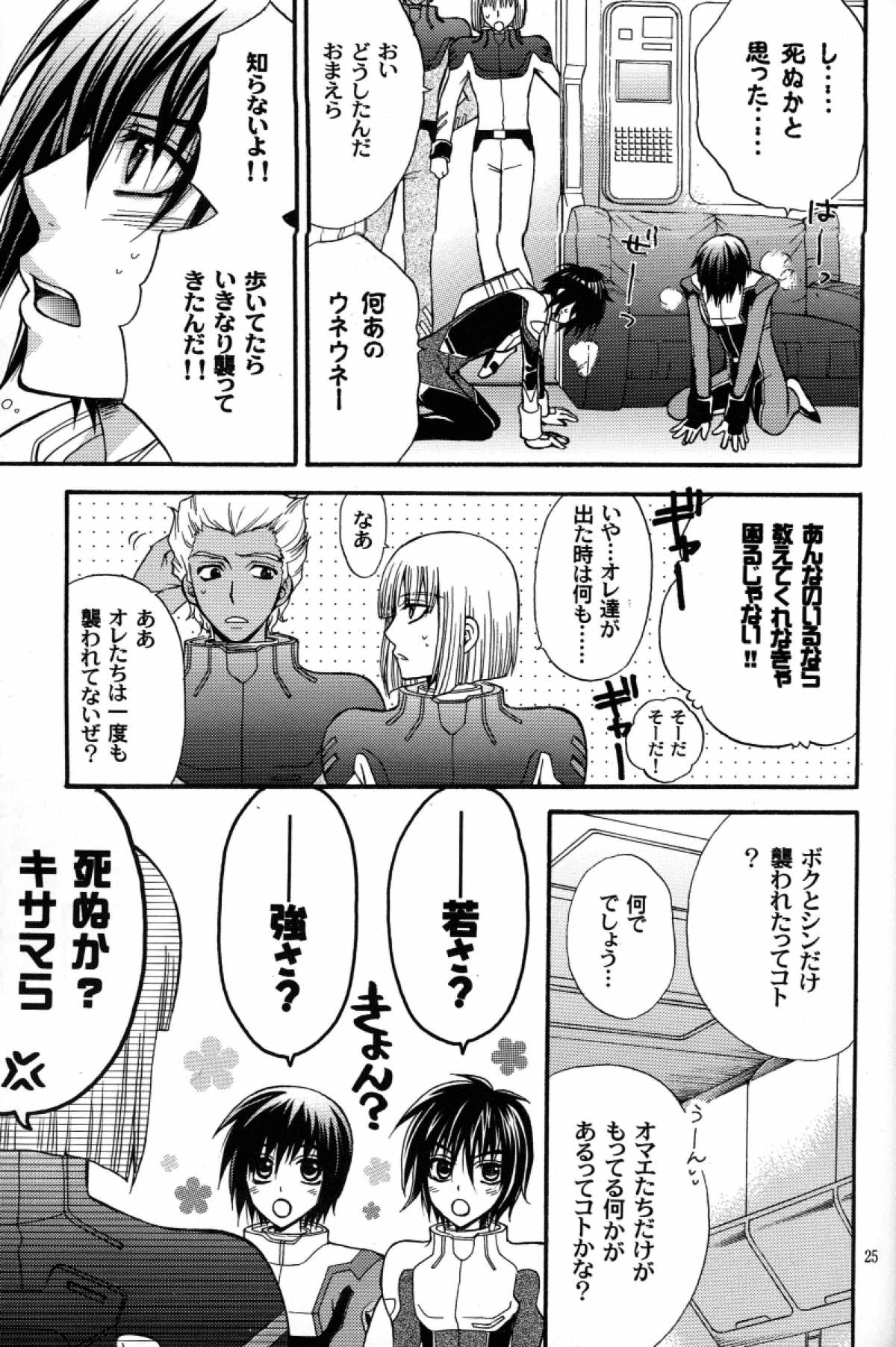 縛アスラン。〜宇宙からの侵略者！？ アスラン触手地獄！！〜【機動戦士ガンダムSEED DESTINY/触手×アスラン】 page 24