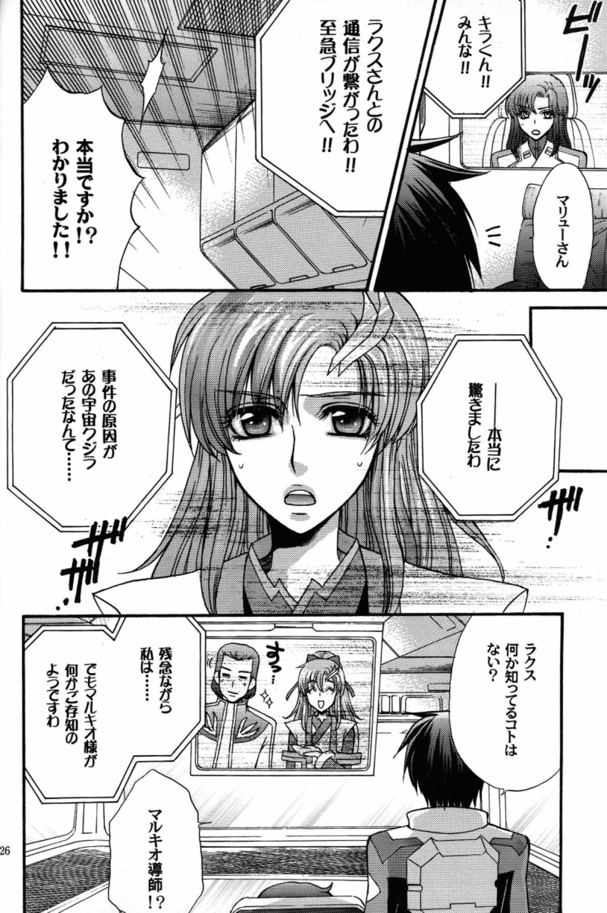 縛アスラン。〜宇宙からの侵略者！？ アスラン触手地獄！！〜【機動戦士ガンダムSEED DESTINY/触手×アスラン】 page 25