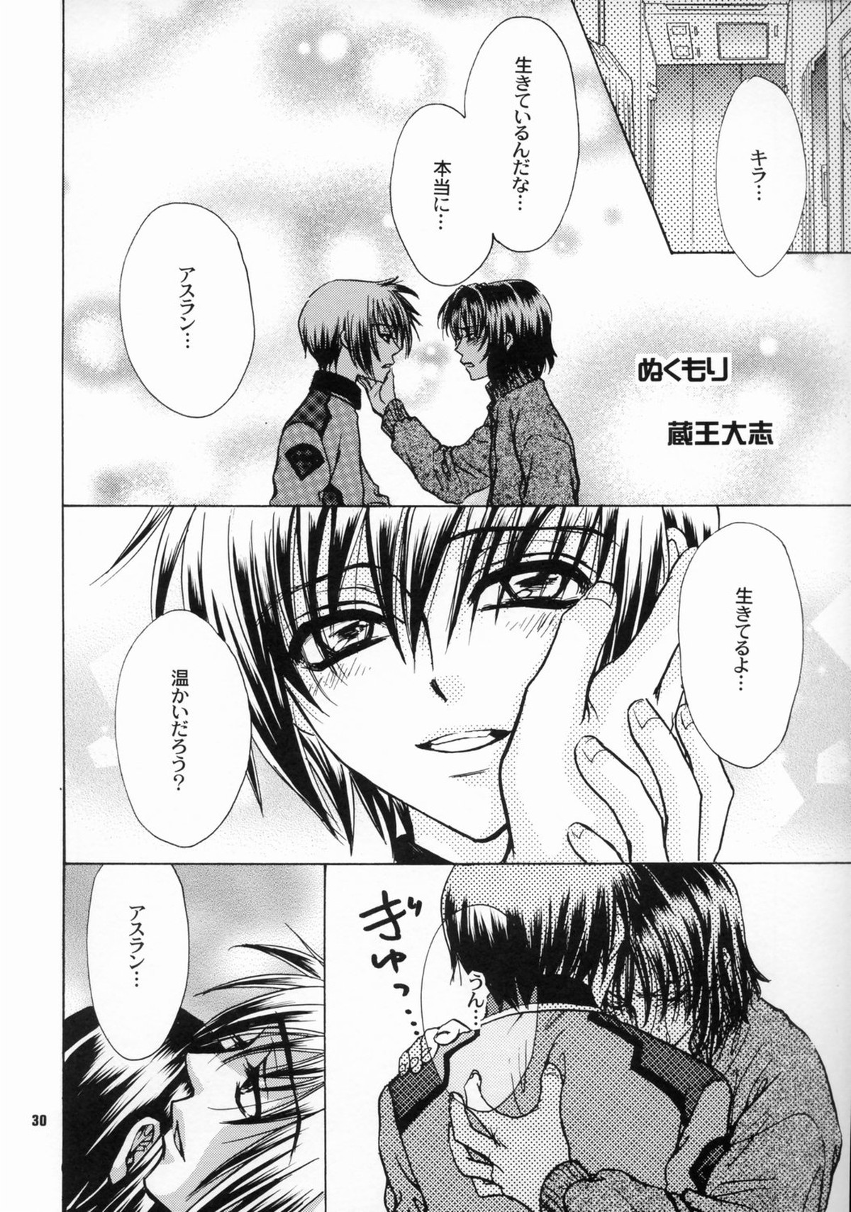 大地に種をまきましょう【機動戦士ガンダムSEED/アスラン×キラ】 page 29