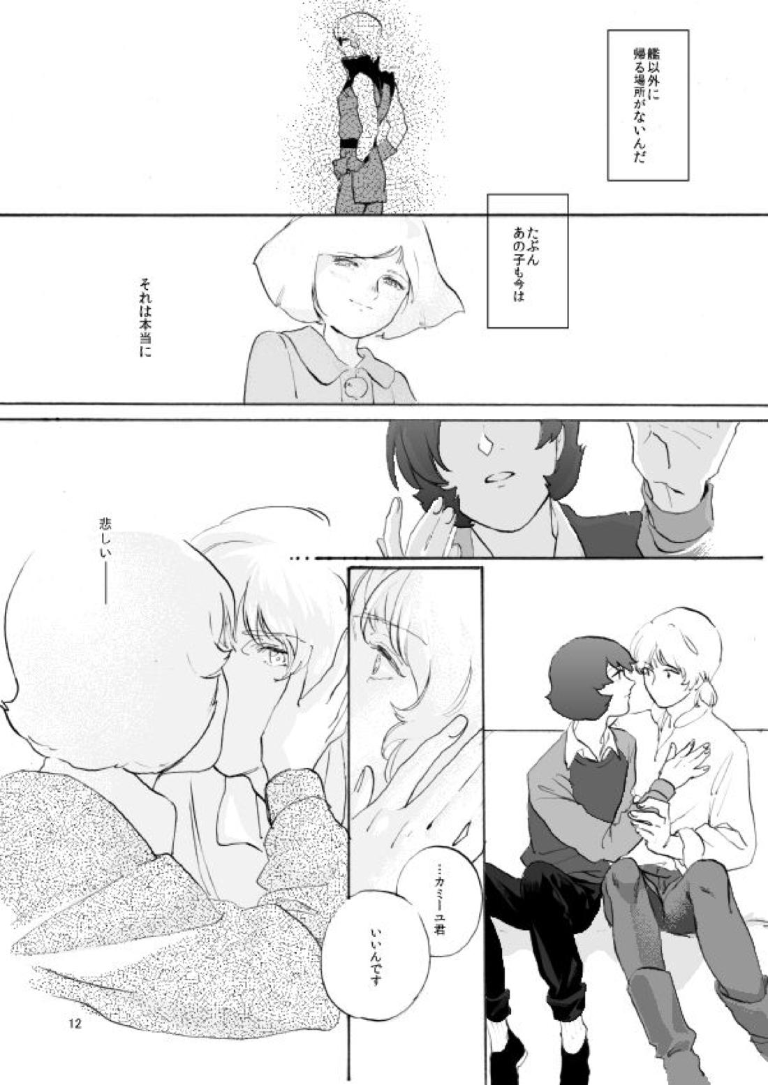 WITH ALL LOVE OF SORROW, DEAR ALPHARD【機動戦士Ζガンダム/クワトロ×カミーユ】 page 11