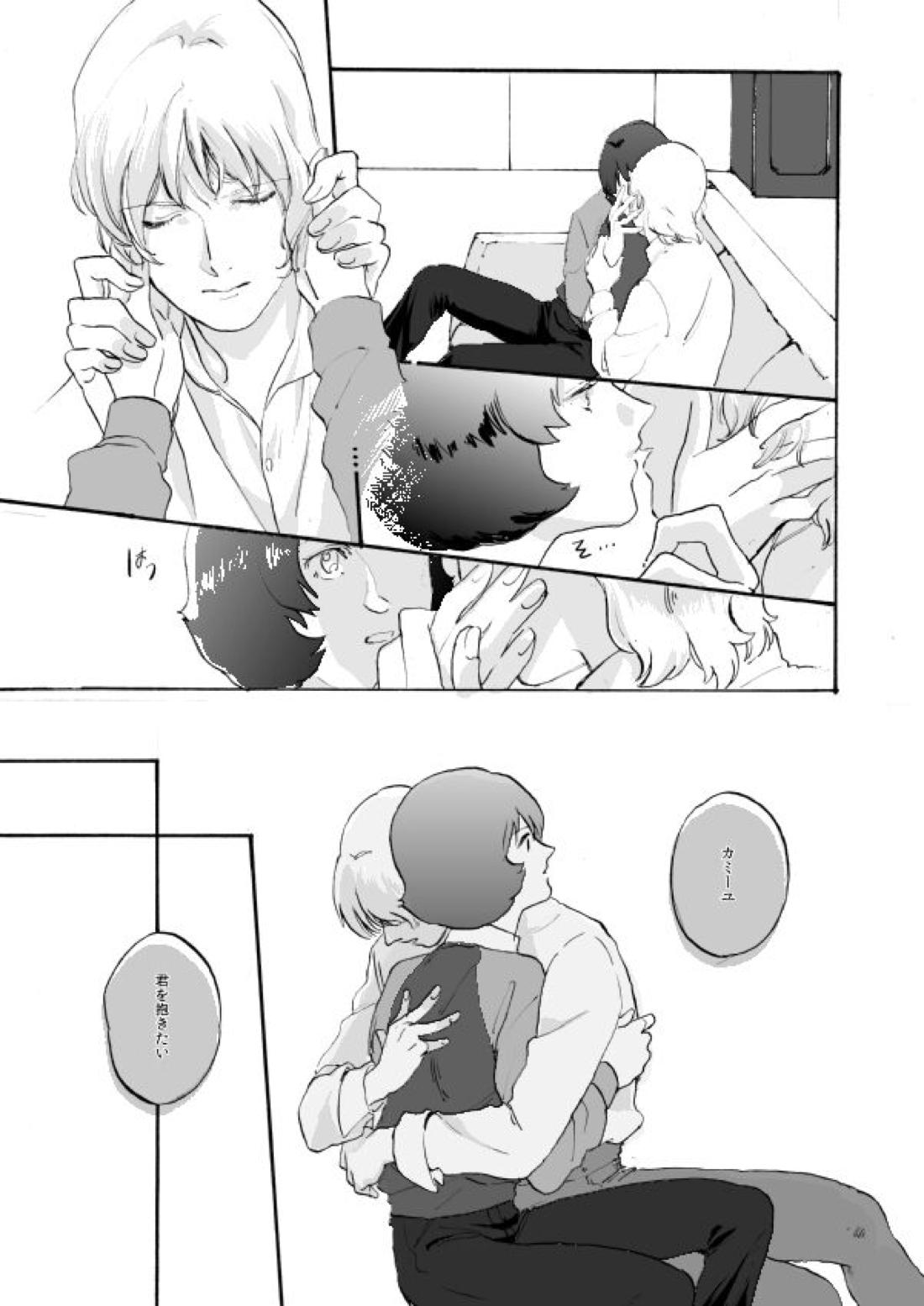 WITH ALL LOVE OF SORROW, DEAR ALPHARD【機動戦士Ζガンダム/クワトロ×カミーユ】 page 12
