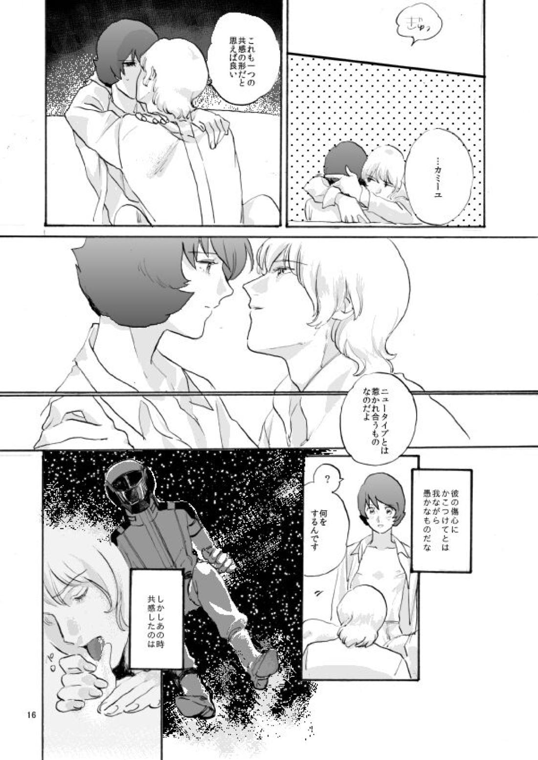 WITH ALL LOVE OF SORROW, DEAR ALPHARD【機動戦士Ζガンダム/クワトロ×カミーユ】 page 15