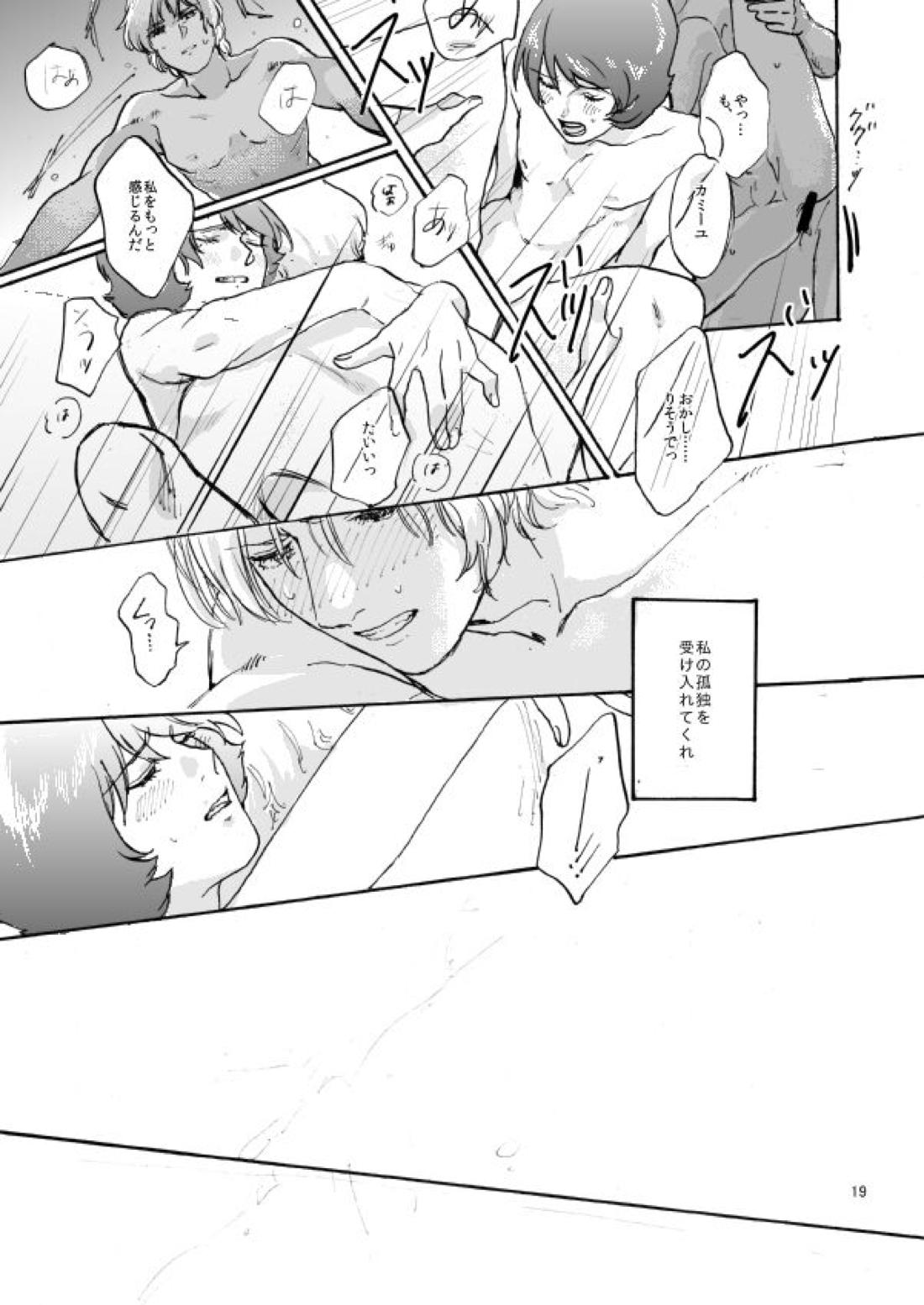 WITH ALL LOVE OF SORROW, DEAR ALPHARD【機動戦士Ζガンダム/クワトロ×カミーユ】 page 18
