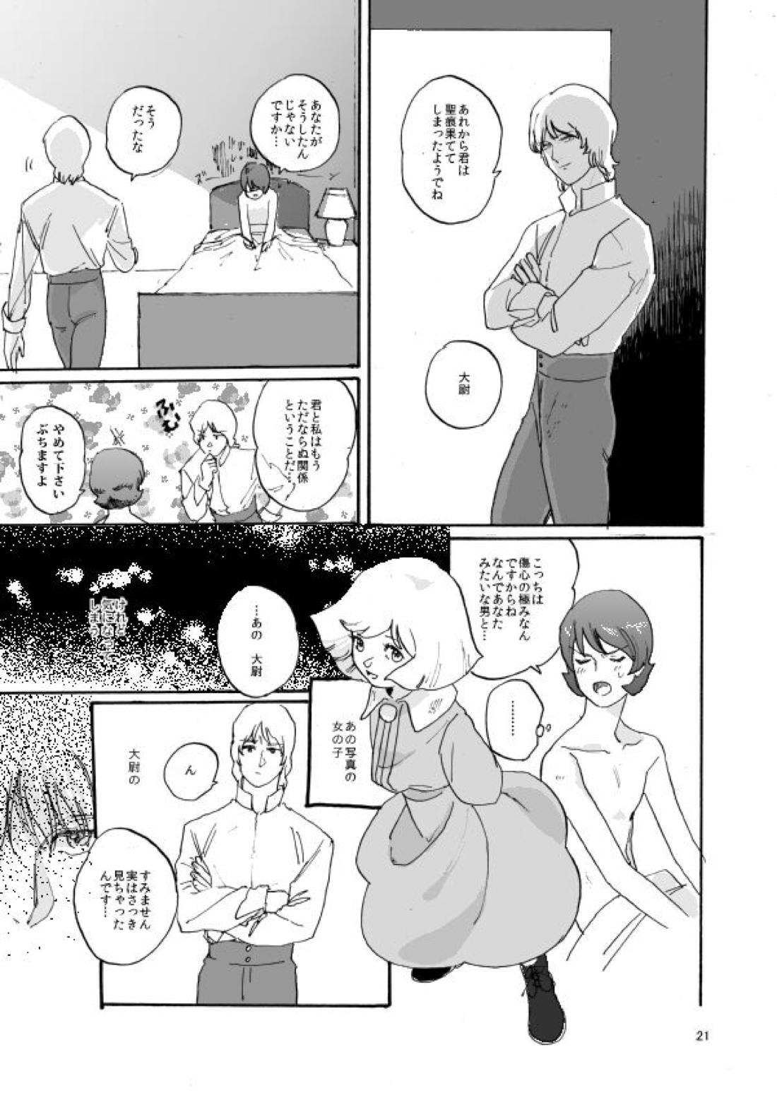 WITH ALL LOVE OF SORROW, DEAR ALPHARD【機動戦士Ζガンダム/クワトロ×カミーユ】 page 20