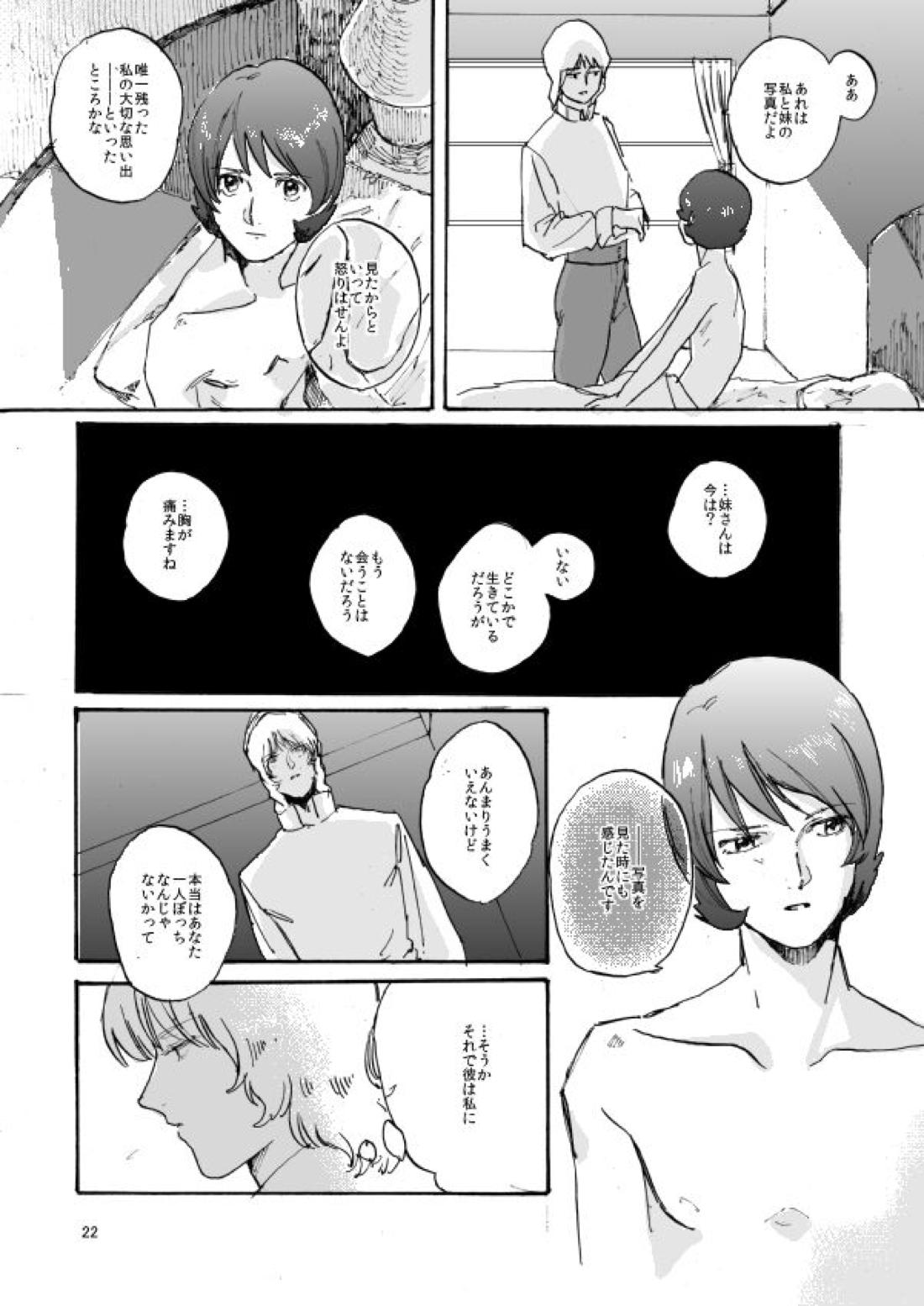 WITH ALL LOVE OF SORROW, DEAR ALPHARD【機動戦士Ζガンダム/クワトロ×カミーユ】 page 21