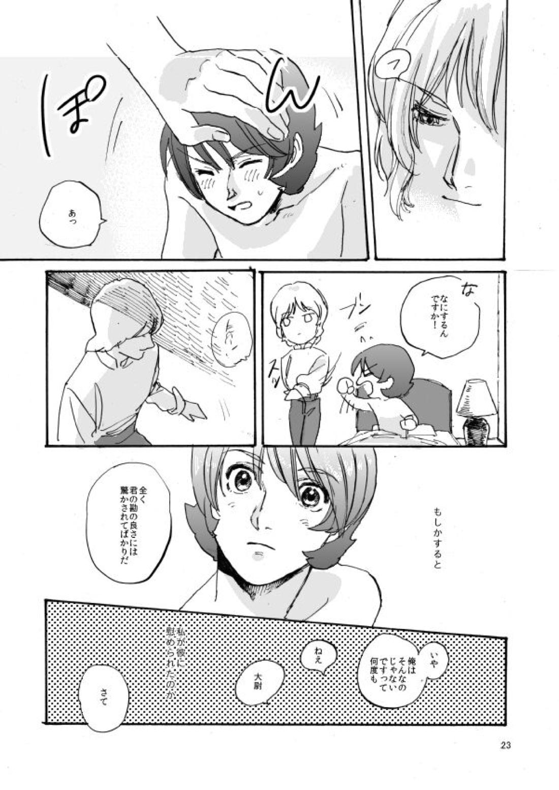 WITH ALL LOVE OF SORROW, DEAR ALPHARD【機動戦士Ζガンダム/クワトロ×カミーユ】 page 22
