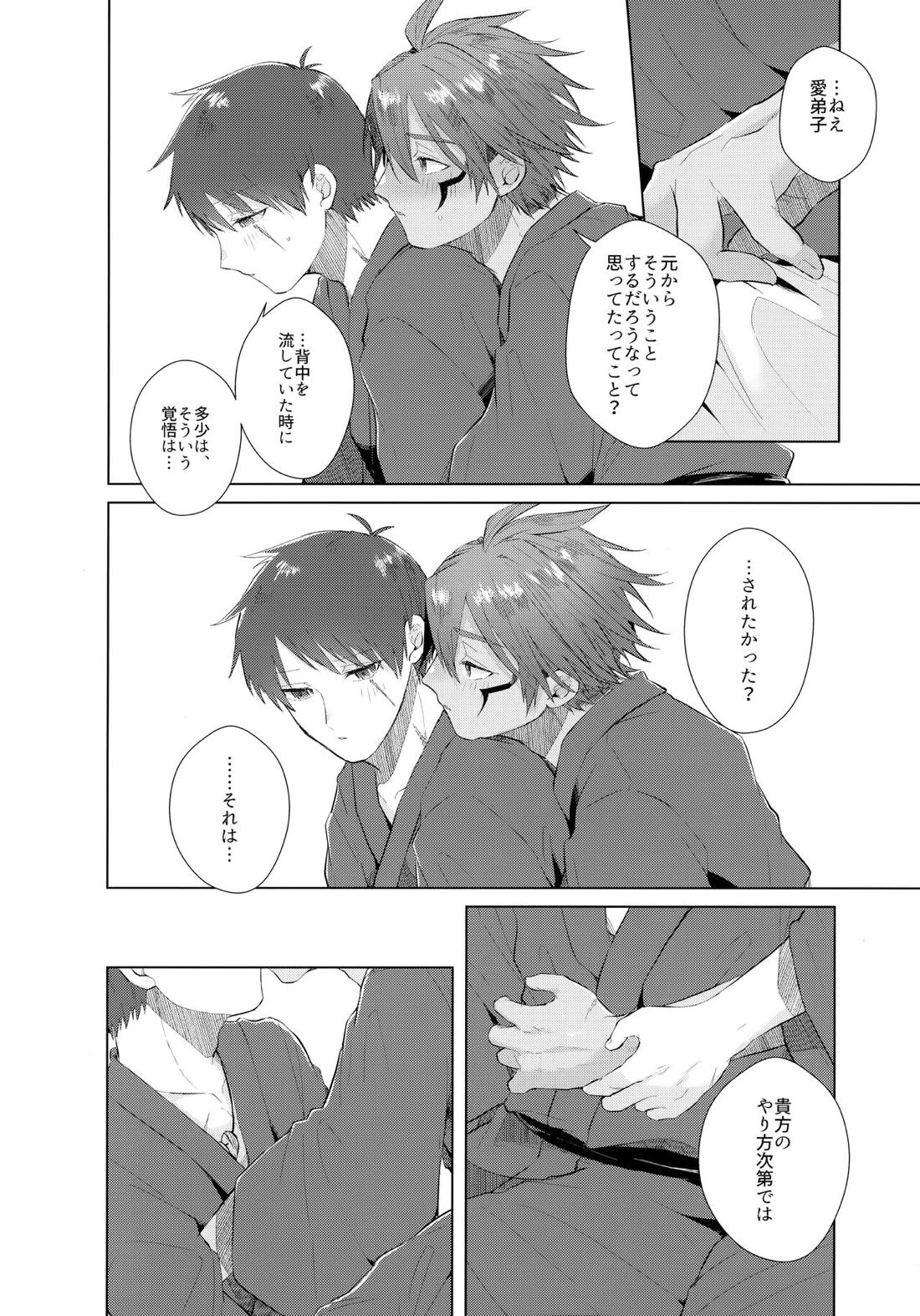 師弟水入らず？【モンスターハンター/ハンター×ウツシ】 page 15