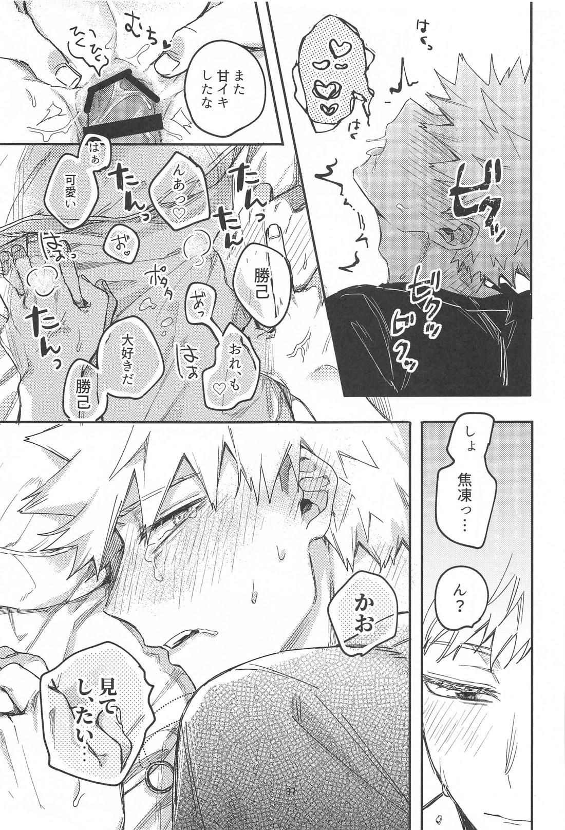××××は甘やかしたい【僕のヒーローアカデミア/轟爆】 page 35