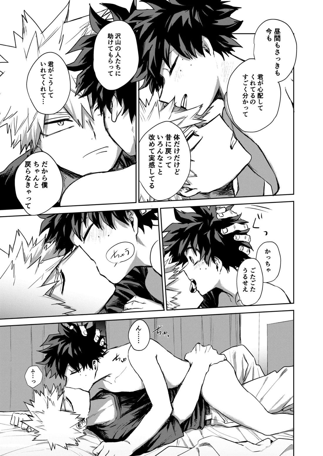 どうしたってお前は、【僕のヒーローアカデミア/勝デク】 page 26