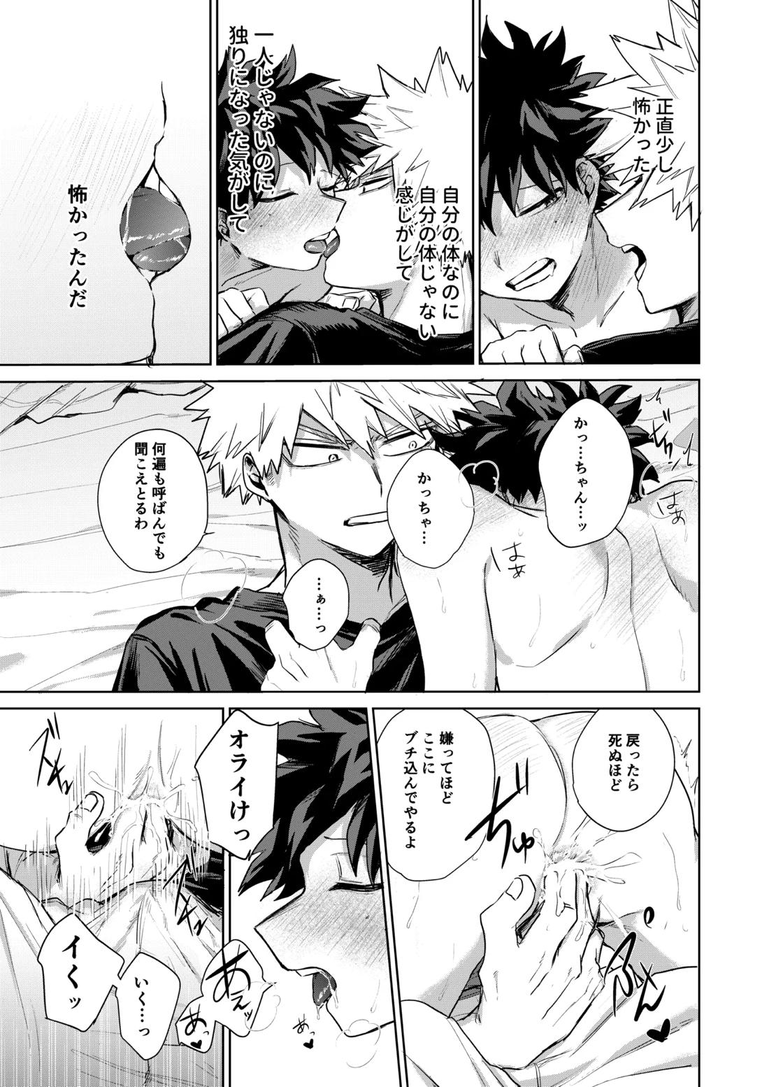 どうしたってお前は、【僕のヒーローアカデミア/勝デク】 page 28