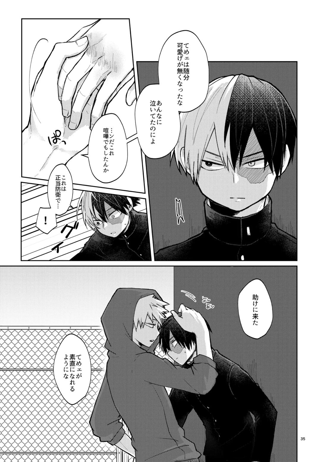 リテイク【僕のヒーローアカデミア/爆轟】 page 34