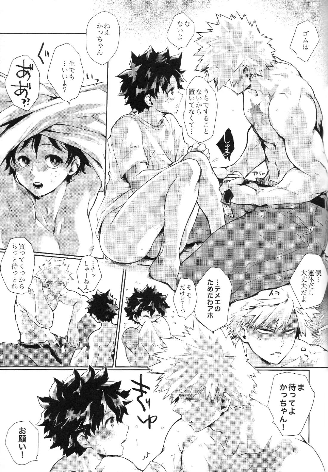あいがけ【僕のヒーローアカデミア/勝デク】 page 14