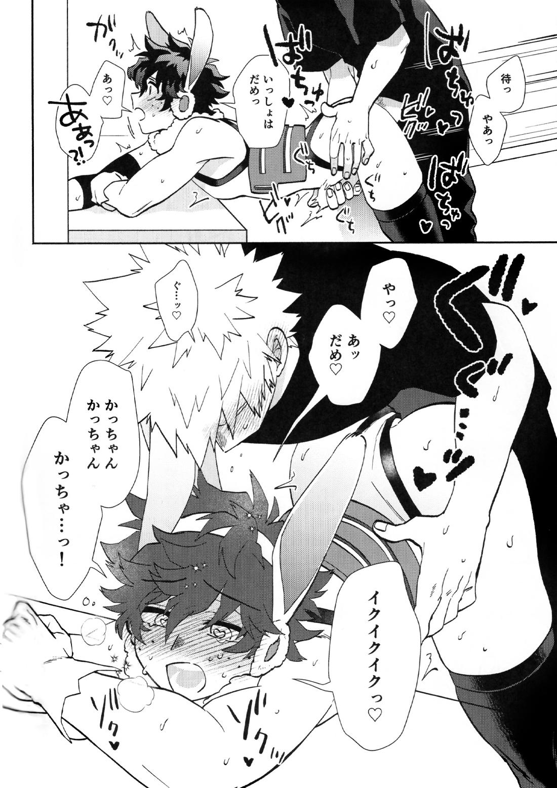 HOW TO TRAIN MY BUNNY【僕のヒーローアカデミア/勝デク】 page 25