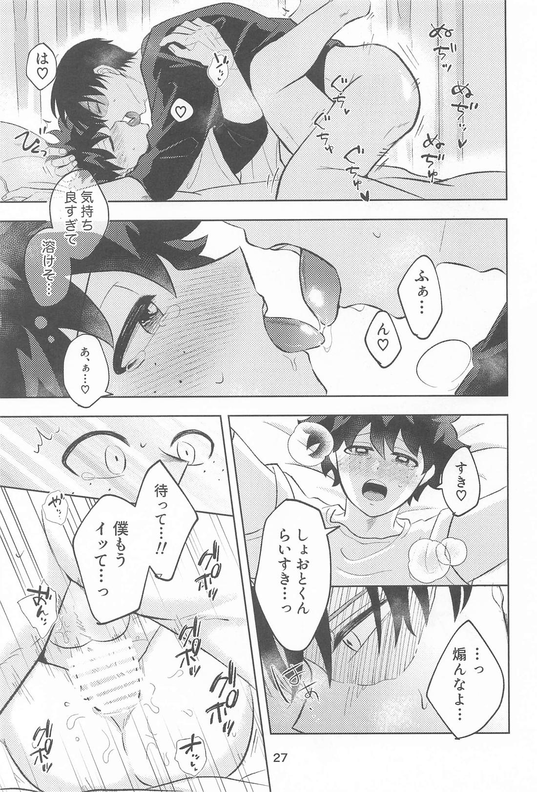 きみの嘘に溺れたい【僕のヒーローアカデミア/轟出】 page 26