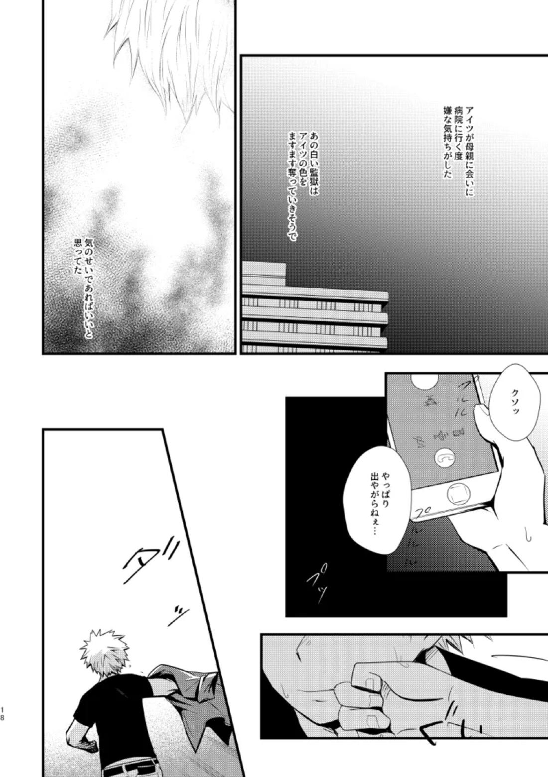 失われた赤【僕のヒーローアカデミア/爆轟】 page 17
