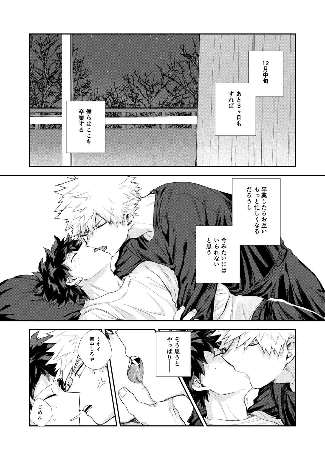 temperature.【僕のヒーローアカデミア/勝デク】 page 12