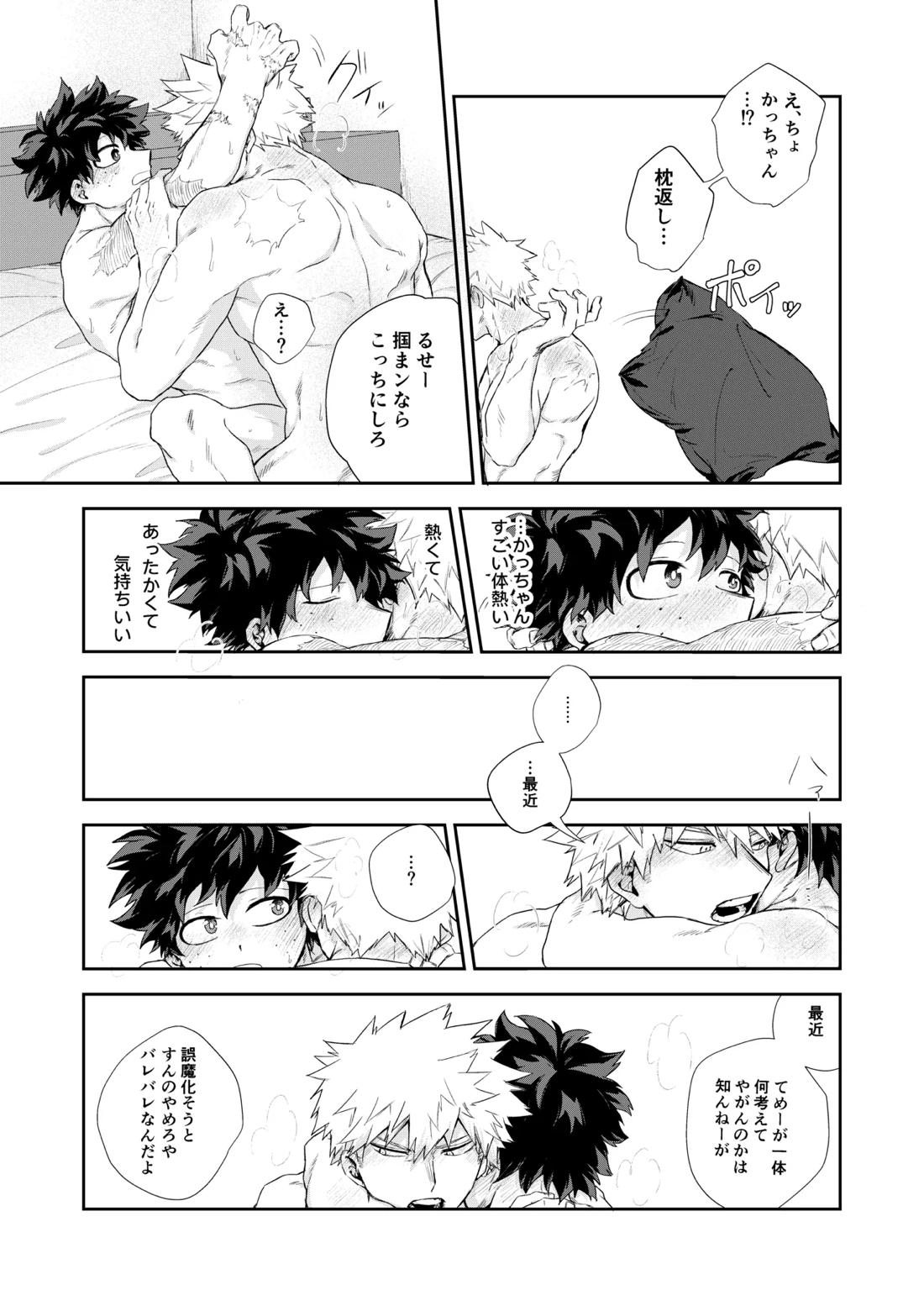 temperature.【僕のヒーローアカデミア/勝デク】 page 24