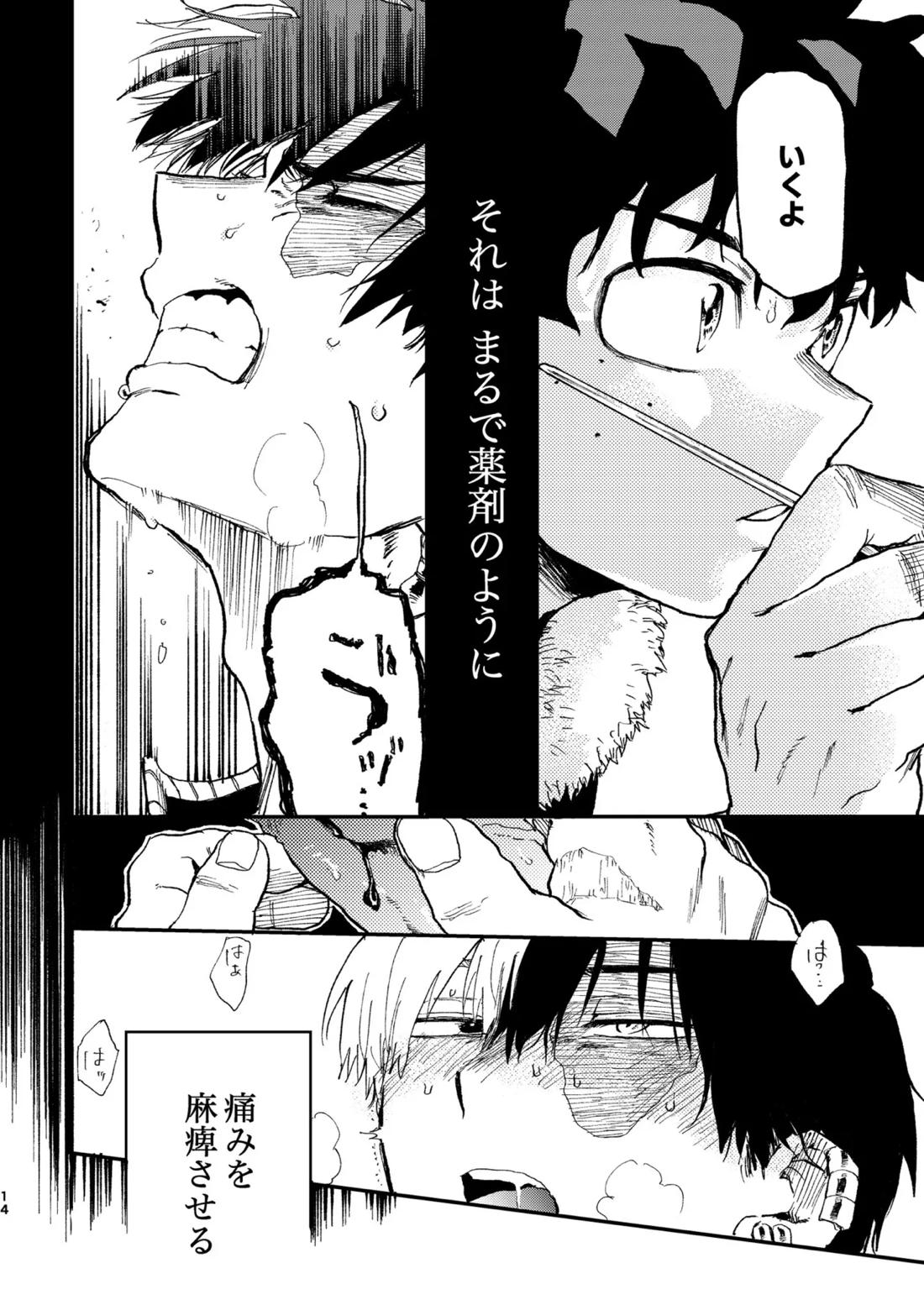 【コピー誌】ピアス事情【僕のヒーローアカデミア/轟出】 page 13