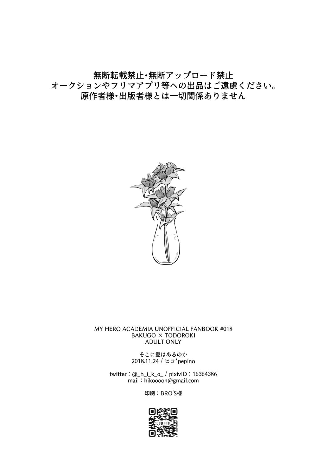 そこに■はあるのか【僕のヒーローアカデミア/爆轟】 page 23
