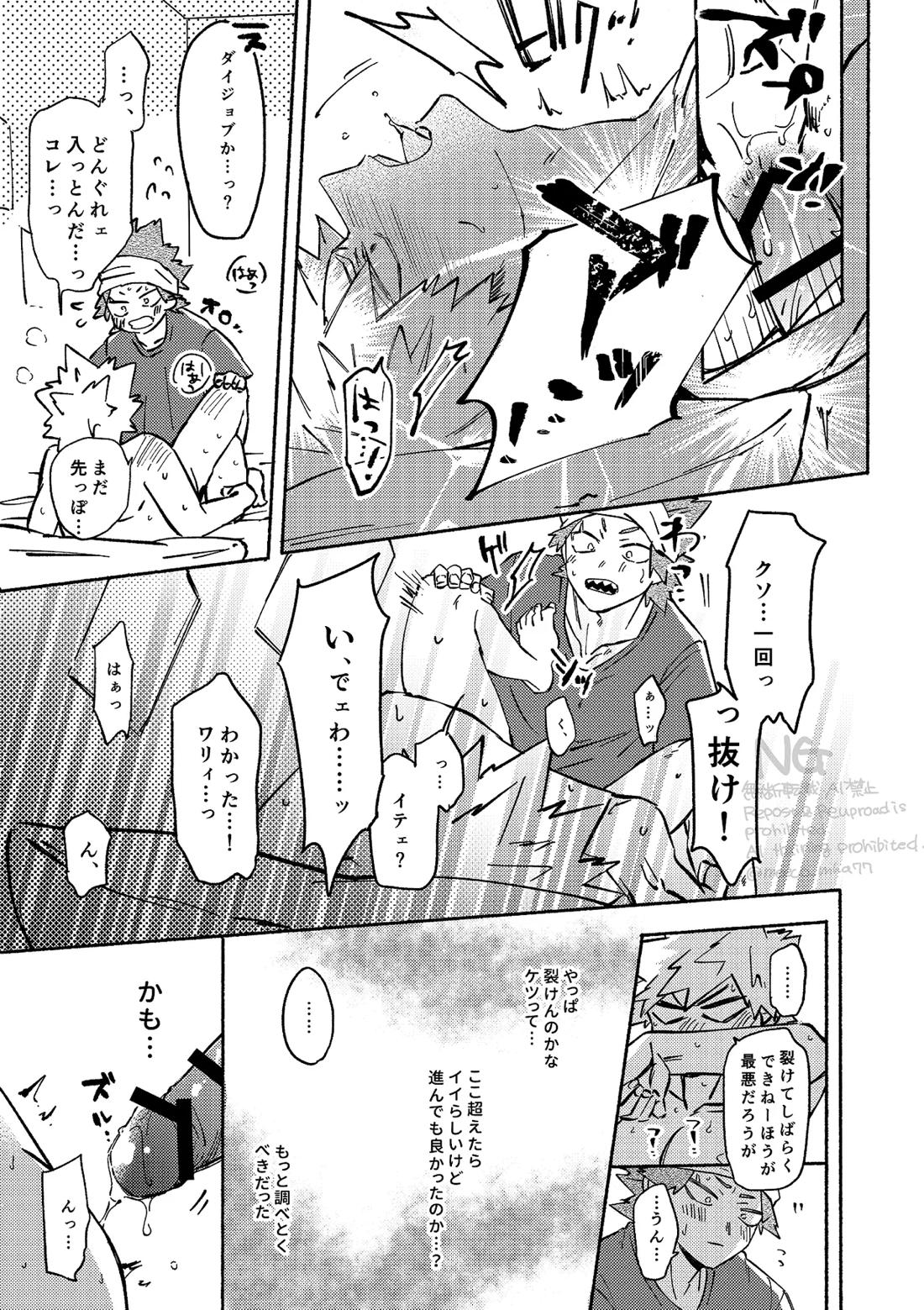 やりてぇから やるんだよ。【僕のヒーローアカデミア/切爆】 page 13
