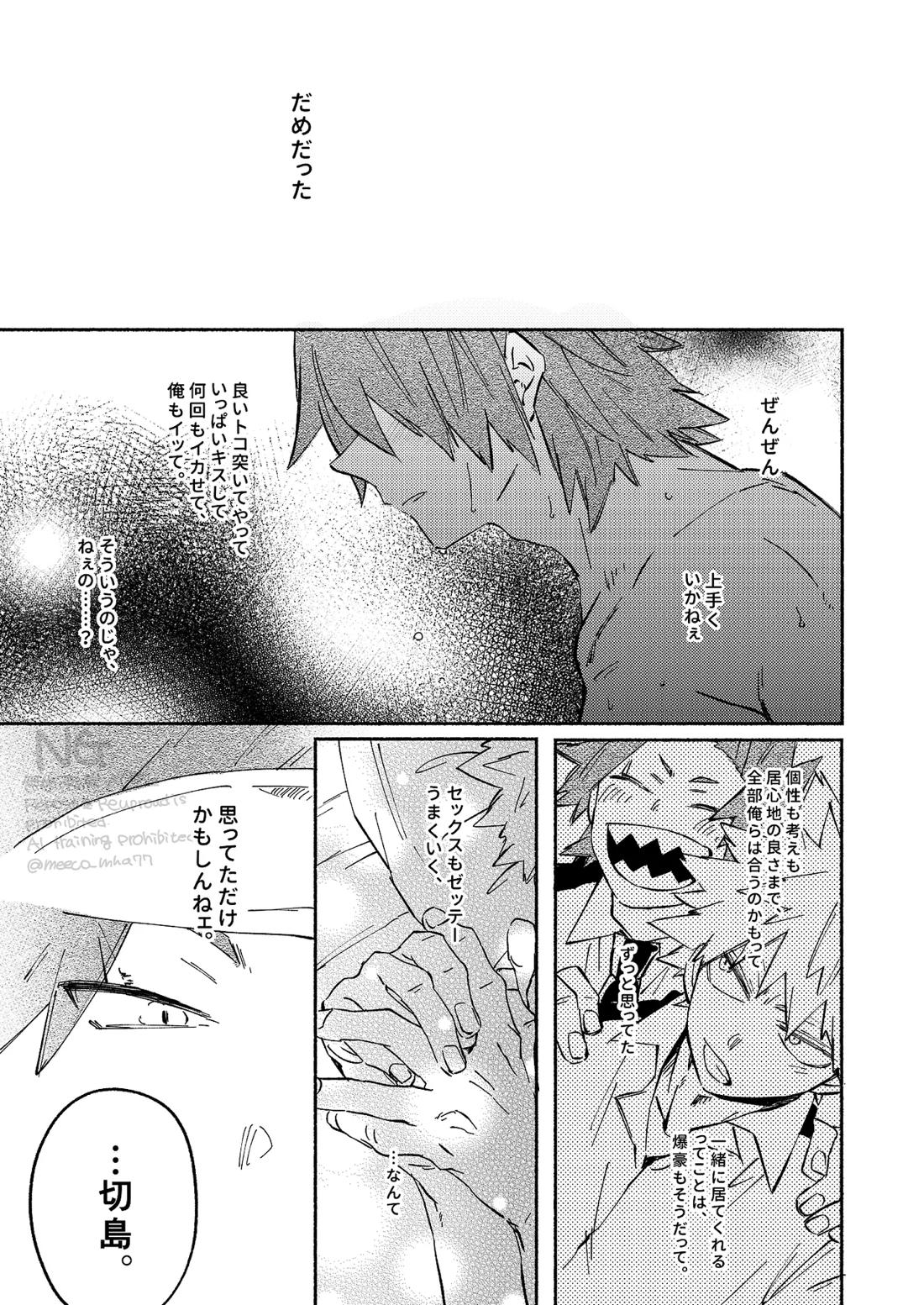 やりてぇから やるんだよ。【僕のヒーローアカデミア/切爆】 page 17