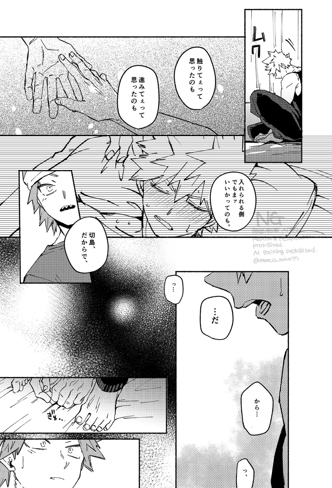 やりてぇから やるんだよ。【僕のヒーローアカデミア/切爆】 page 21