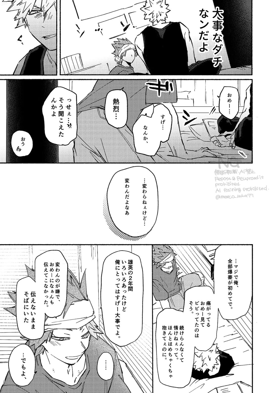 やりてぇから やるんだよ。【僕のヒーローアカデミア/切爆】 page 23