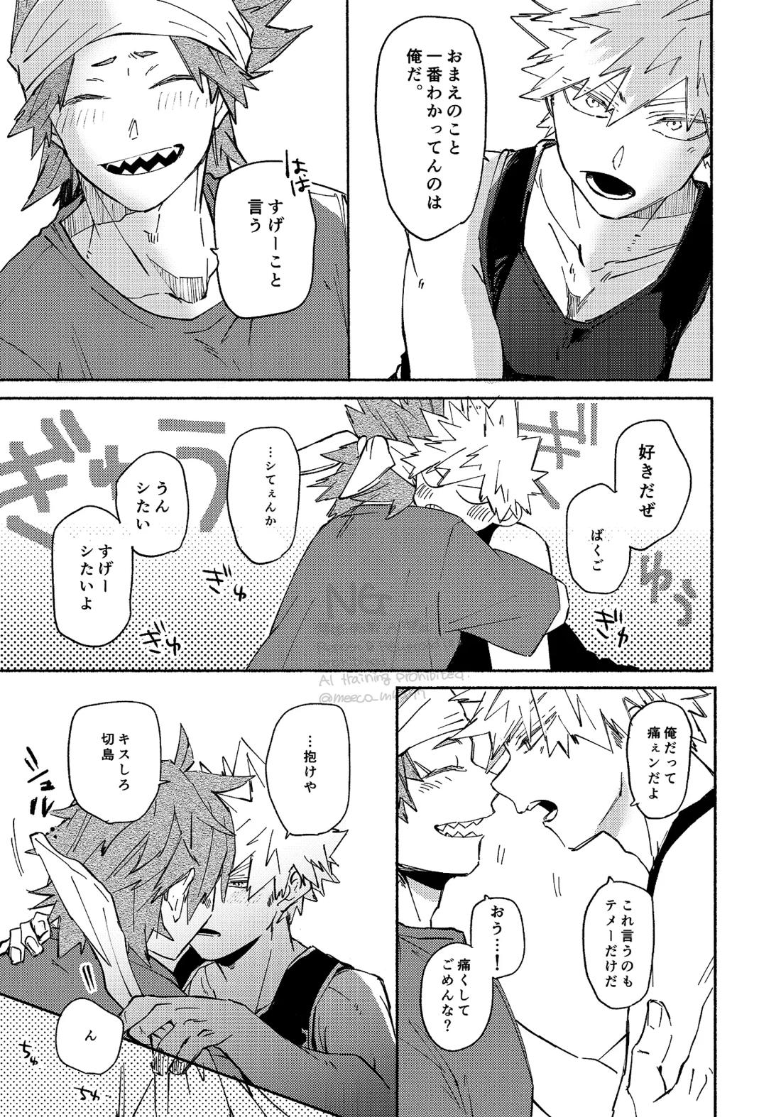 やりてぇから やるんだよ。【僕のヒーローアカデミア/切爆】 page 25