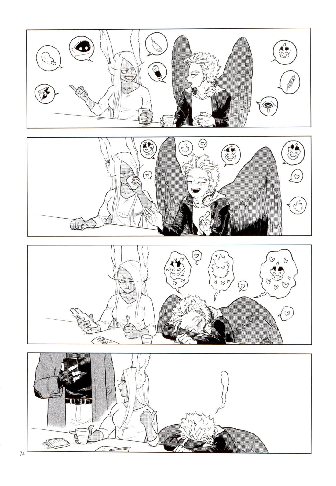 Enholog ♯01【僕のヒーローアカデミア/エンデヴァー×ホークス】 page 73