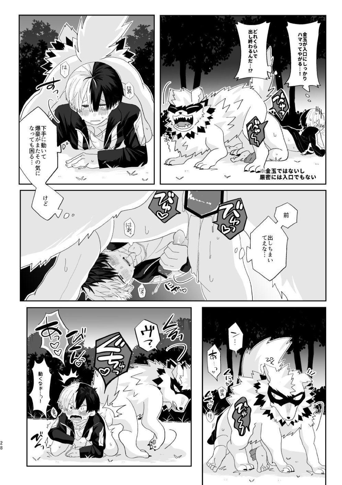 俺の彼氏が獣になった件【僕のヒーローアカデミア/爆轟】 page 27