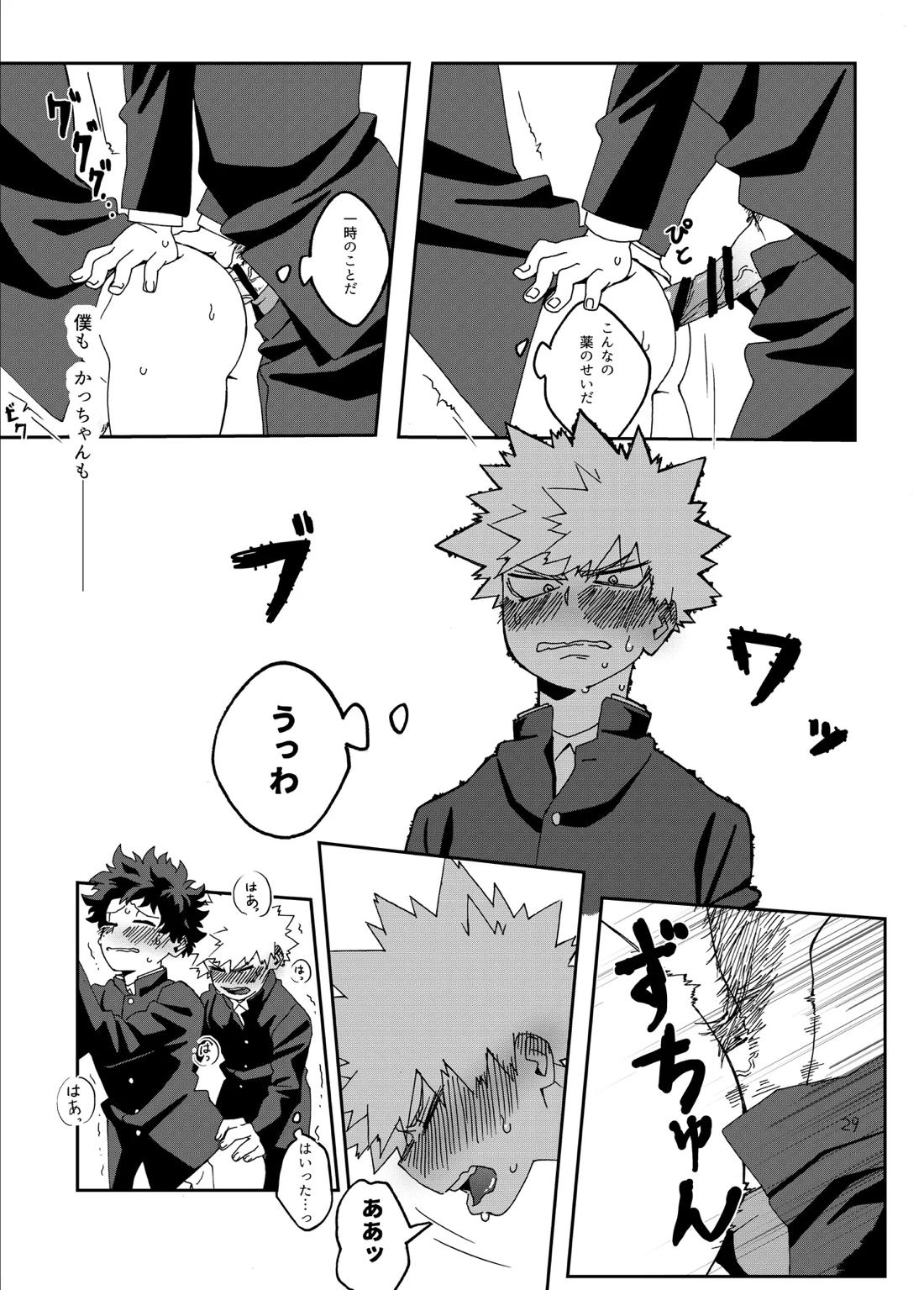 非合理的にも程がある【僕のヒーローアカデミア/勝デク】 page 30
