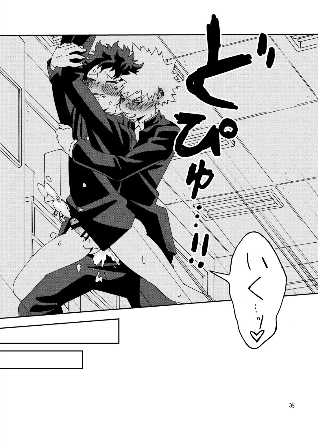非合理的にも程がある【僕のヒーローアカデミア/勝デク】 page 36