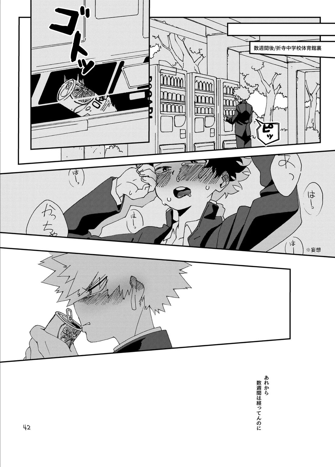 非合理的にも程がある【僕のヒーローアカデミア/勝デク】 page 43