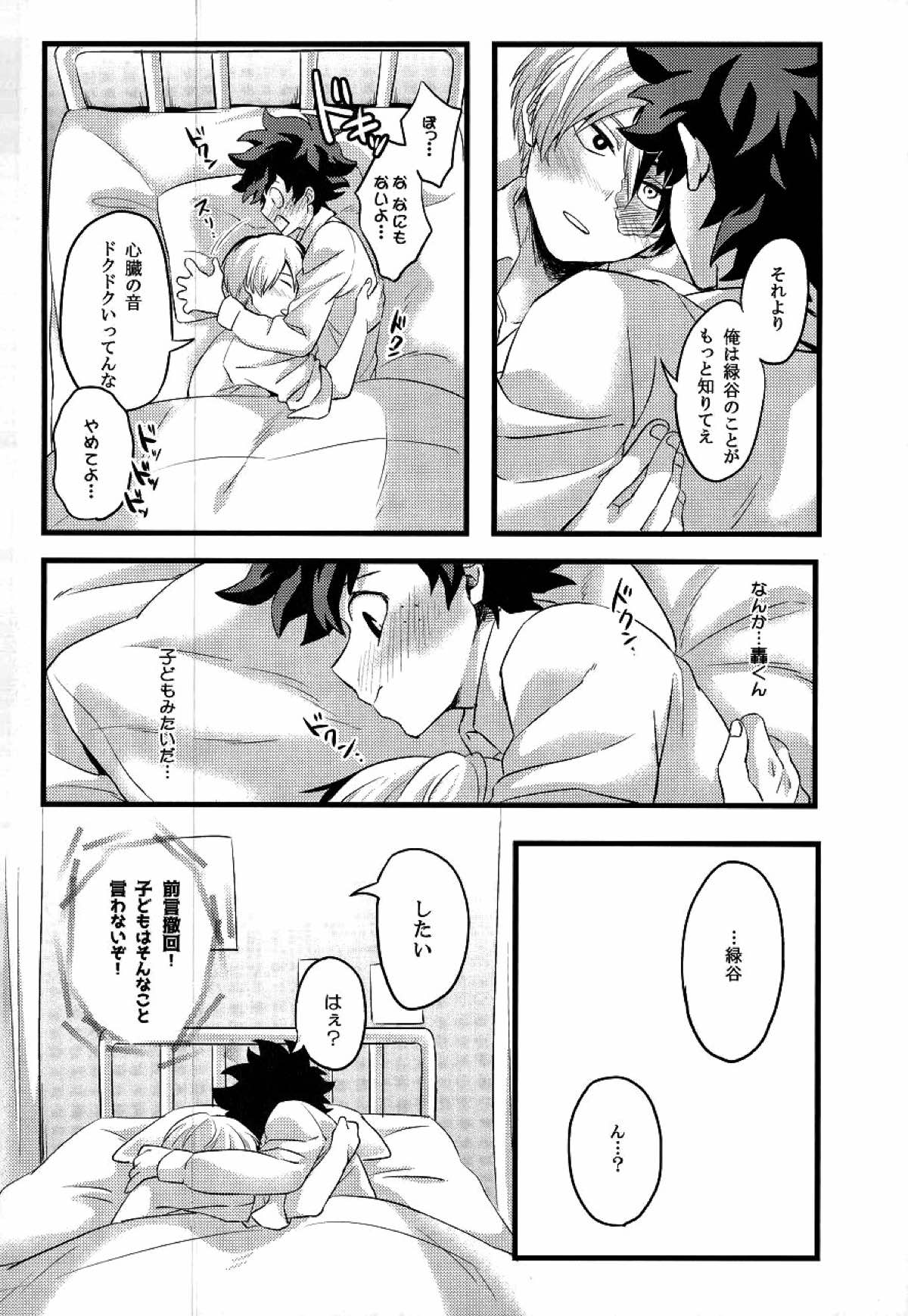 トランキライザー【僕のヒーローアカデミア/轟出】 page 19